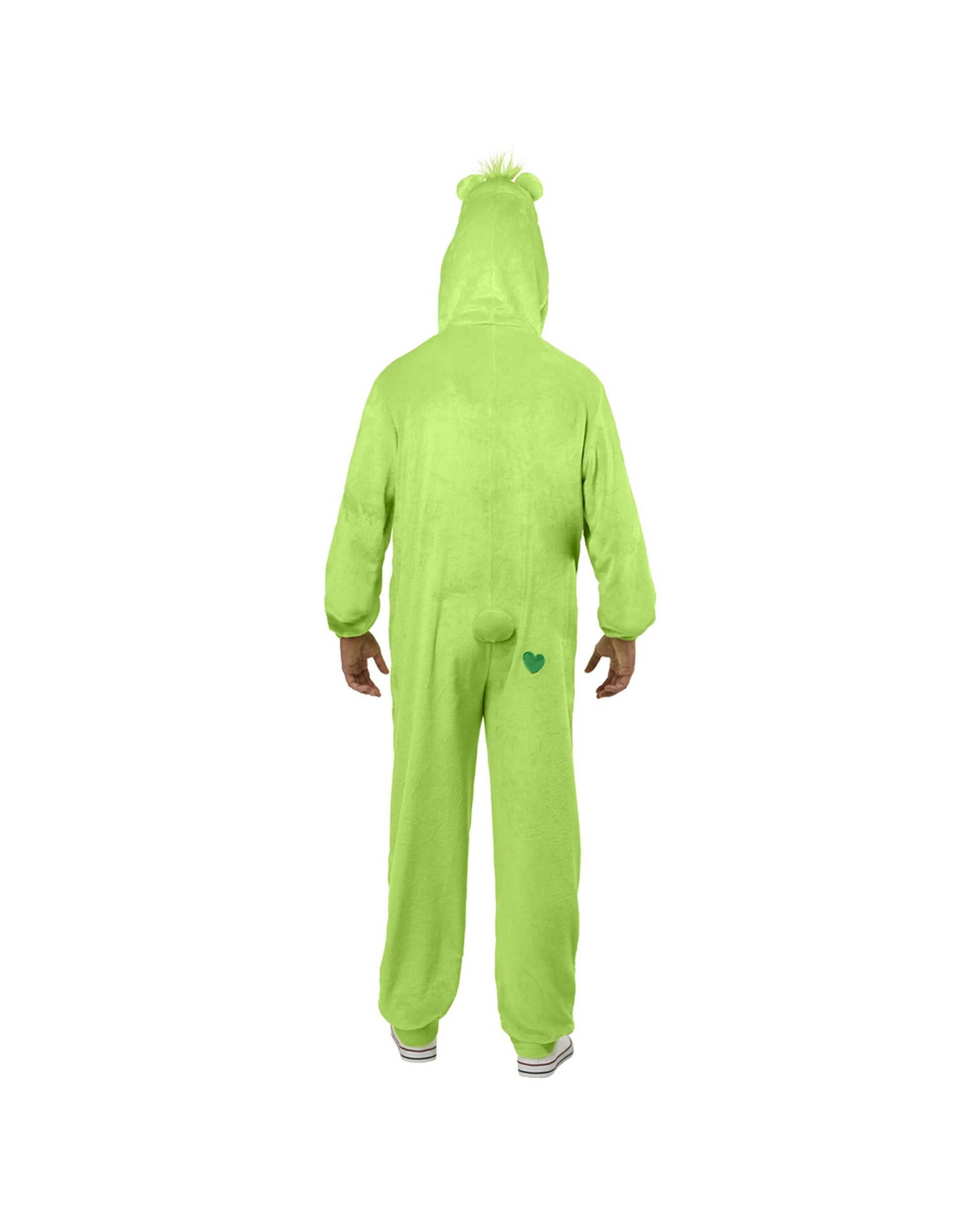 2 Care Bears Good Luck Bear Plush Unisex Adult Costume Dress Up Size S-m
 - Green, 2 of 5