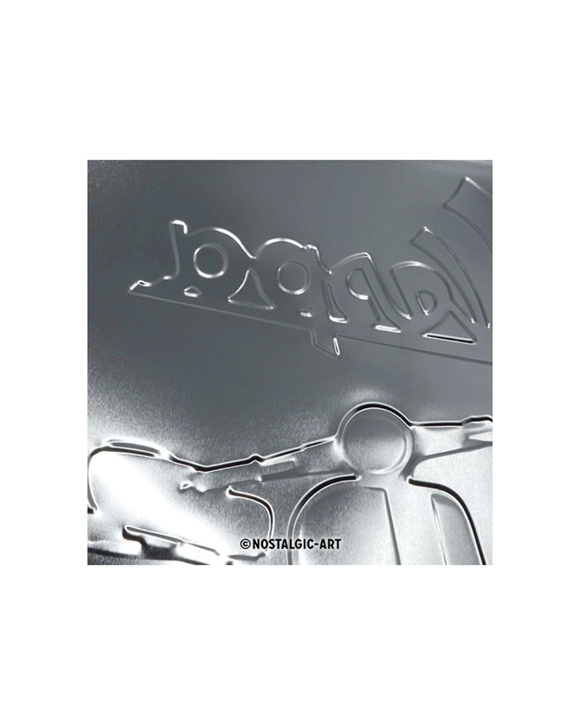 3 Nostalgic-Art XL 40x60cm Metal Wall Art Sign Plaque - Vespa The Italian Classic - Pattern, 3 of 3
