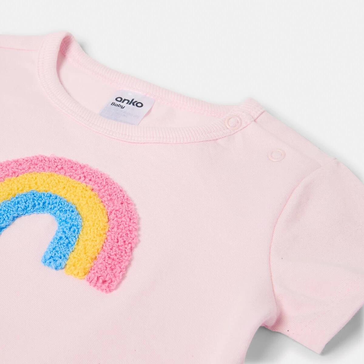 3 Applique T-shirt Rainbow, 3 of 3