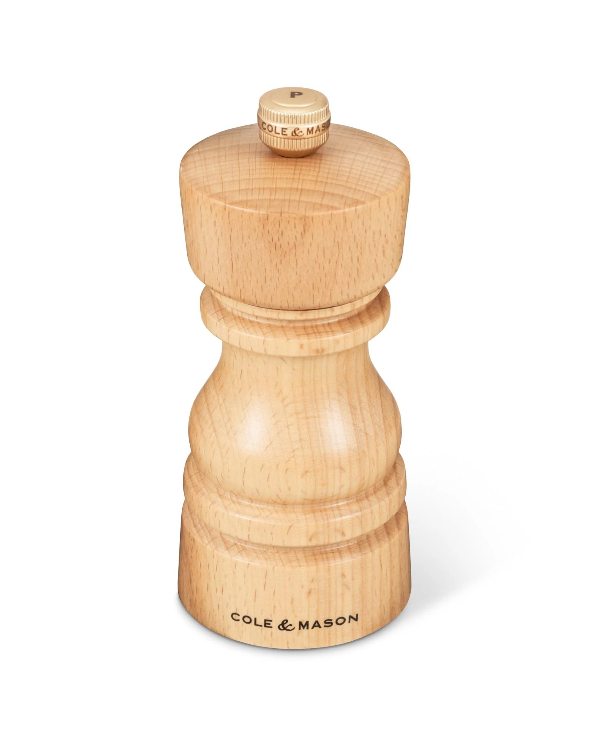 8 Cole & Mason London Salt & Pepper Shaker Mill Gift Set - Natural Beech - 130mm, 8 of 9