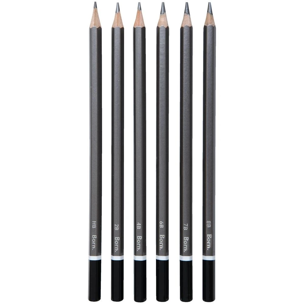 3 Born Sketch Graphite Set 6 Piece, 3 of 5