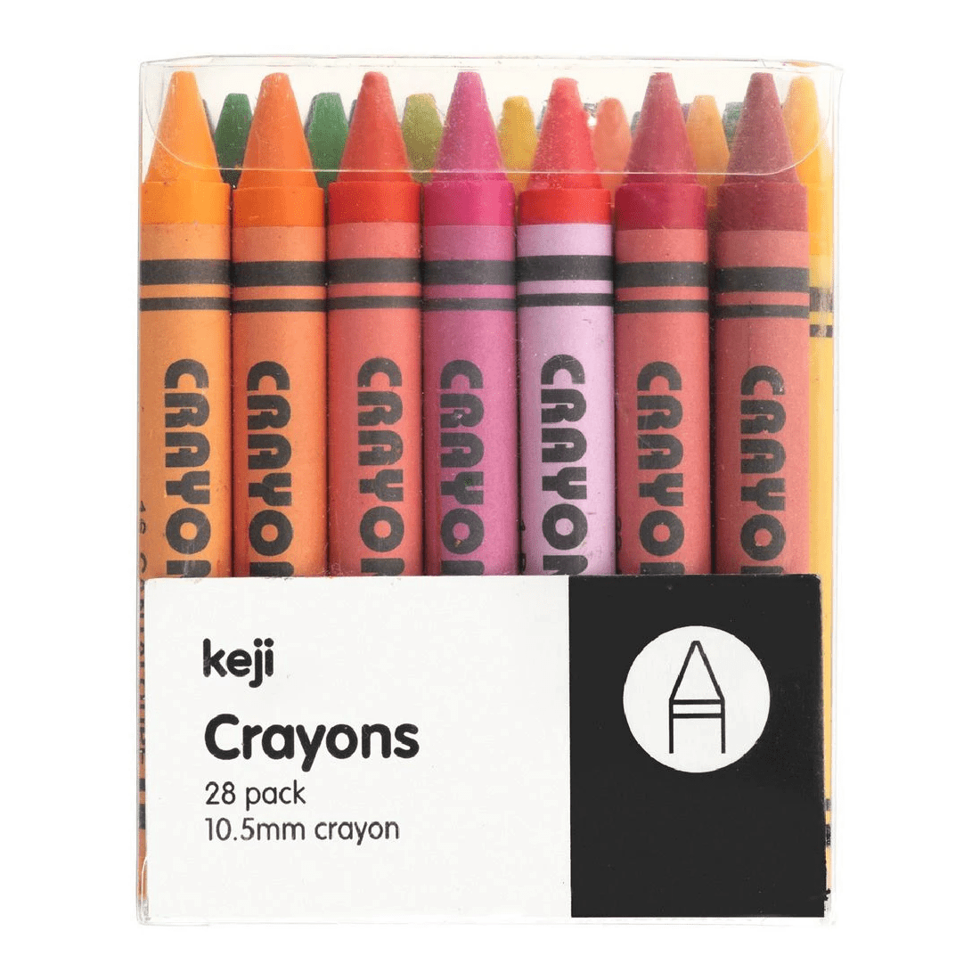 1 Keji Jumbo Crayons 28 Pack, 1 of 6