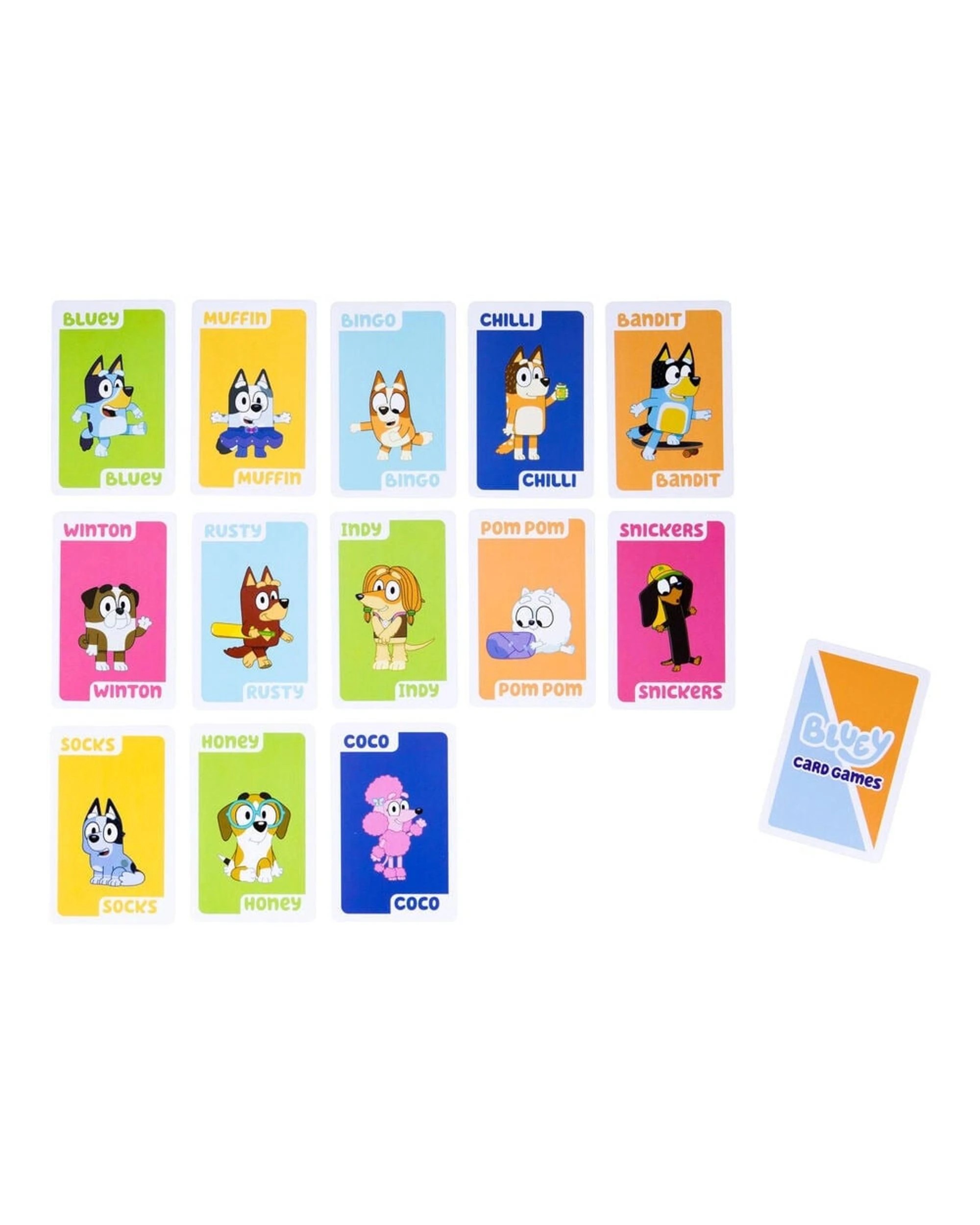 4 Bluey Go Fish Card Game, 4 of 5