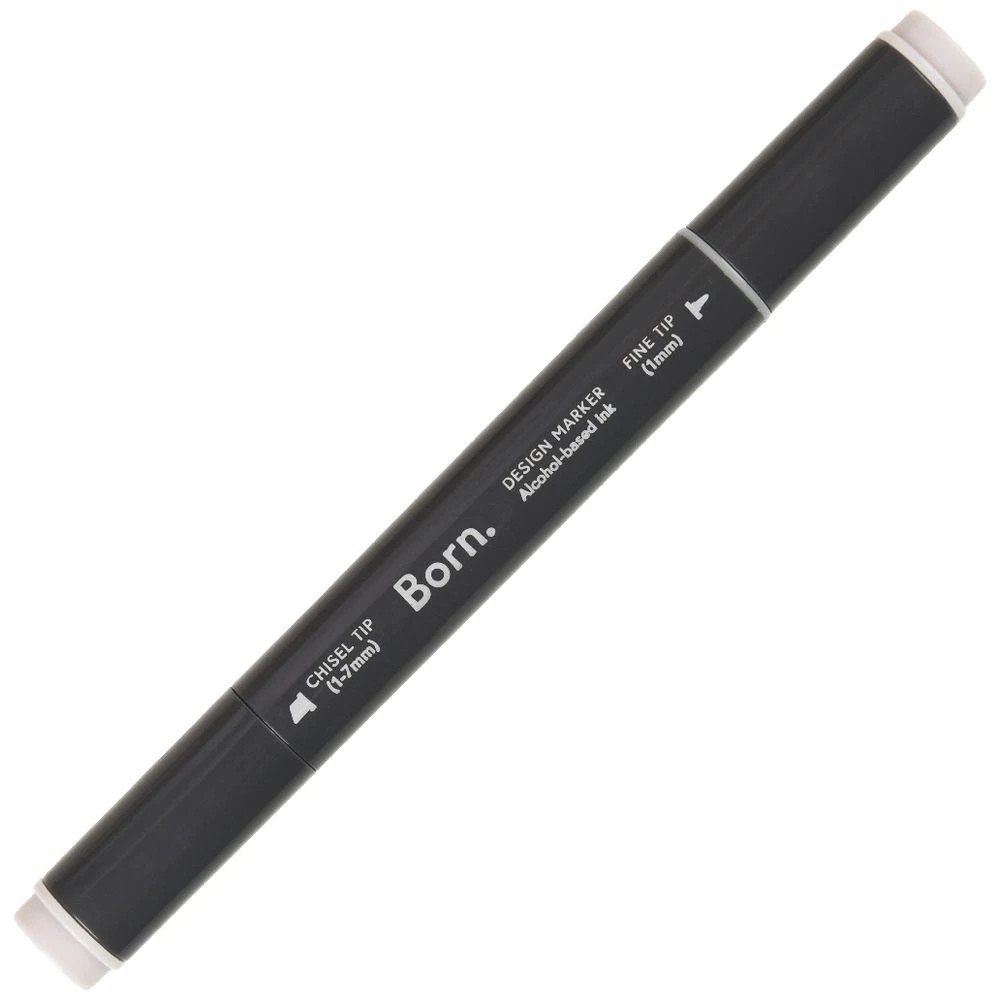 4 Born Professional Dual-Tip Artist Marker Whisper E685, 4 of 4