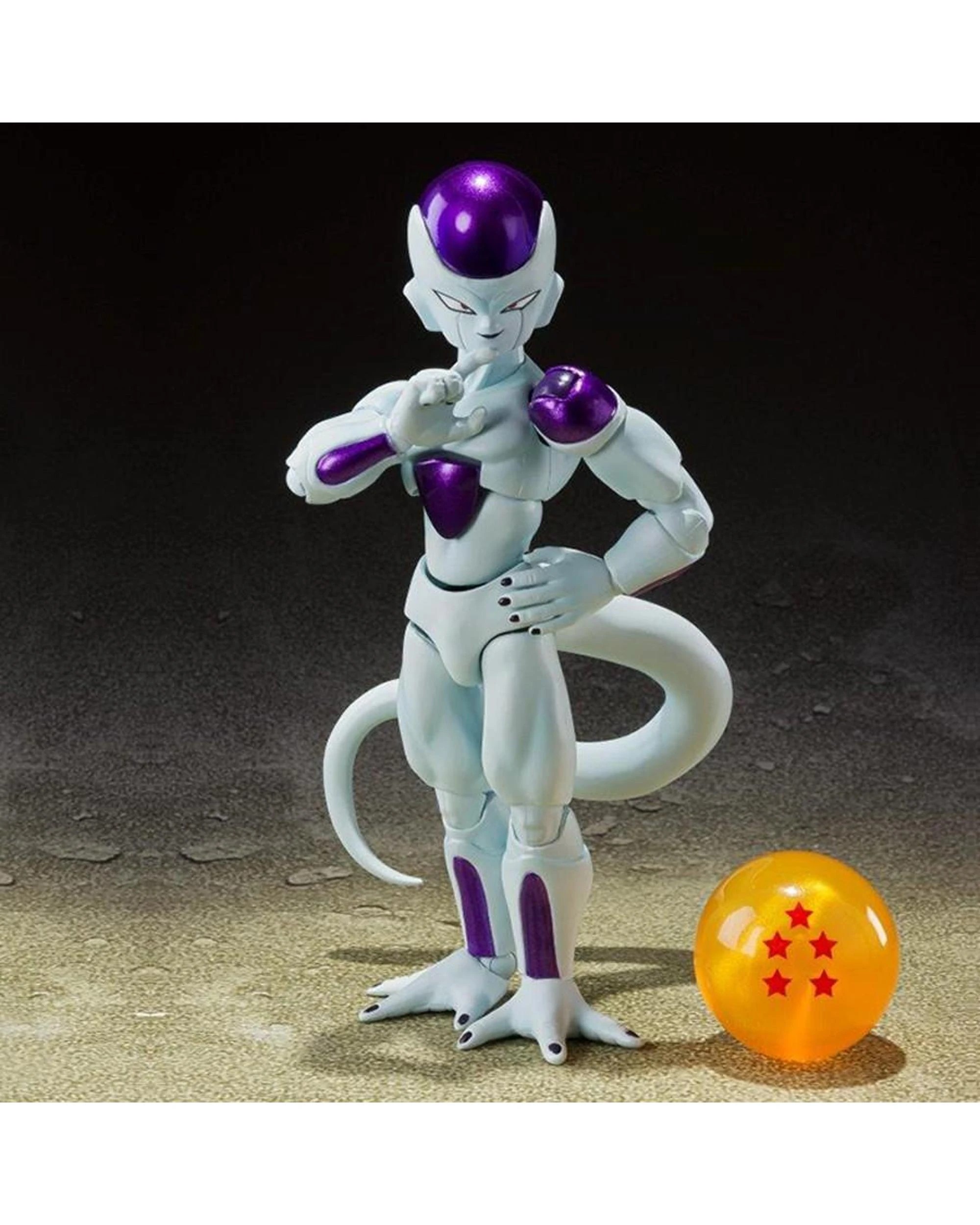 2 Tamashii Nations S.H.Figuarts Dragon Ball Z Frieza Fourth Form Figure, 2 of 7