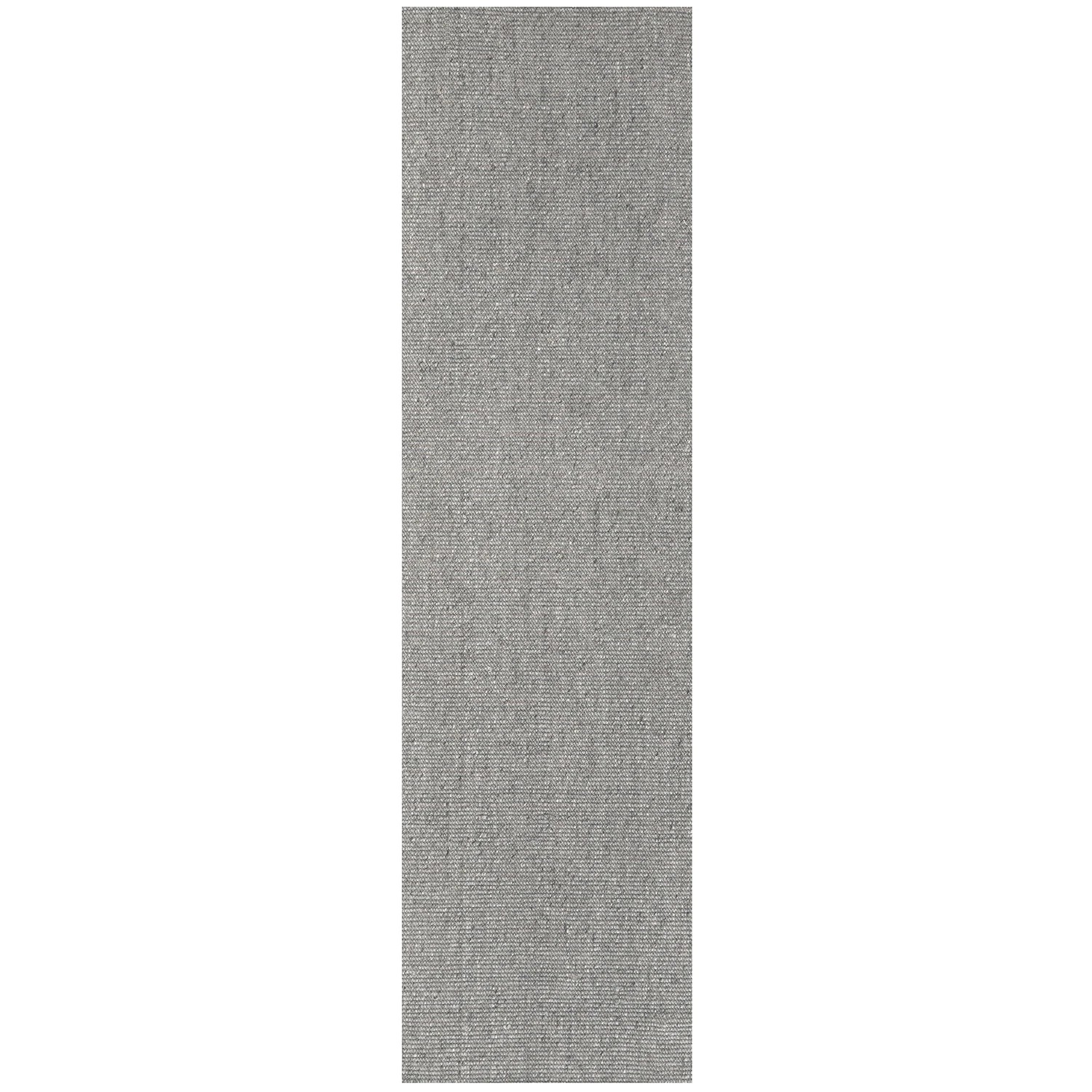 2 Common Ground Rugs Kingsley Ariel 300x80cm - Medium Runner Hand Loomed Wool & Jute Rug - Charcoal, 2 of 6