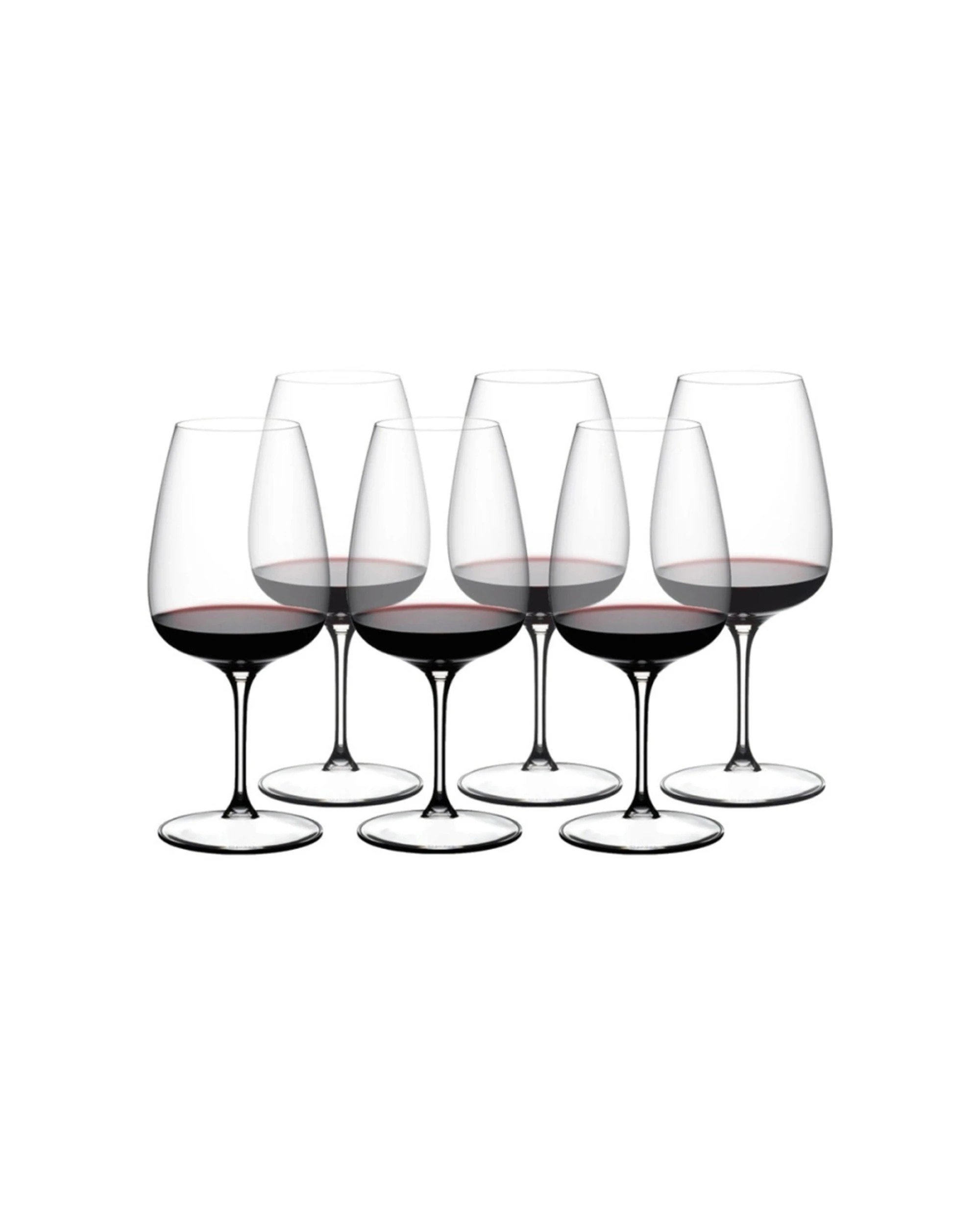 2 Riedel 6pc Grape Cabernet Merlot Fine Crystal Wine Glass Set - Clear, 2 of 2