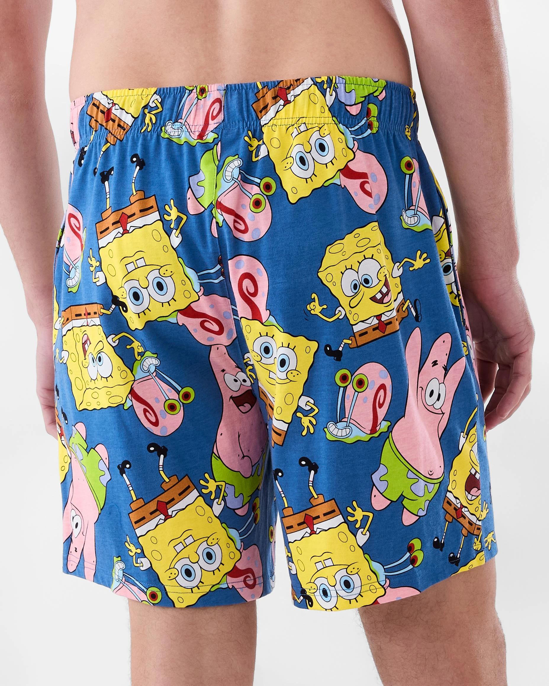 3 SpongeBob SquarePants License Sleep Shorts Spongebob, 3 of 7