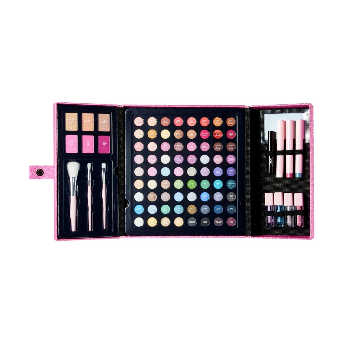 2 OXX Cosmetics 89 Piece Glitter Makeup Box - Soft Glam, 2 of 3