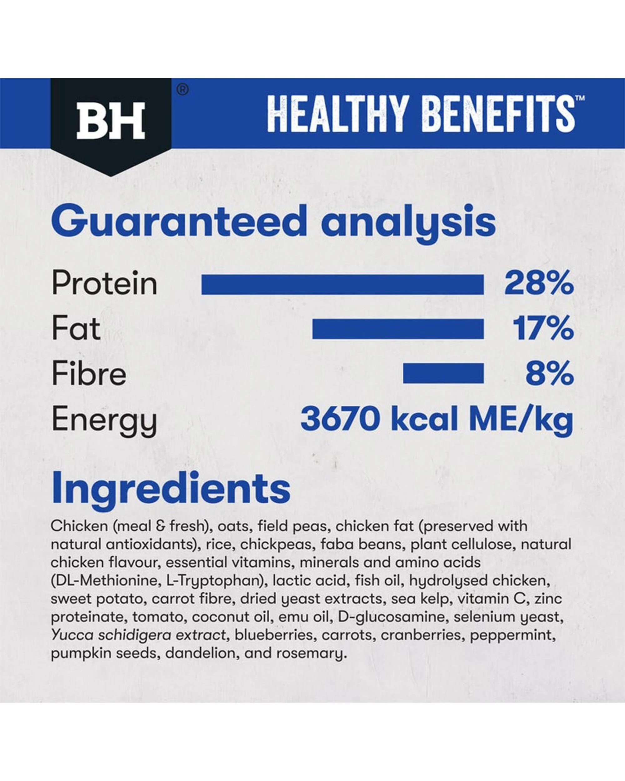 6 Black Hawk Adult All Breeds Healthy Benefits Dental Care Dry Dog Food 10kg, 6 of 10