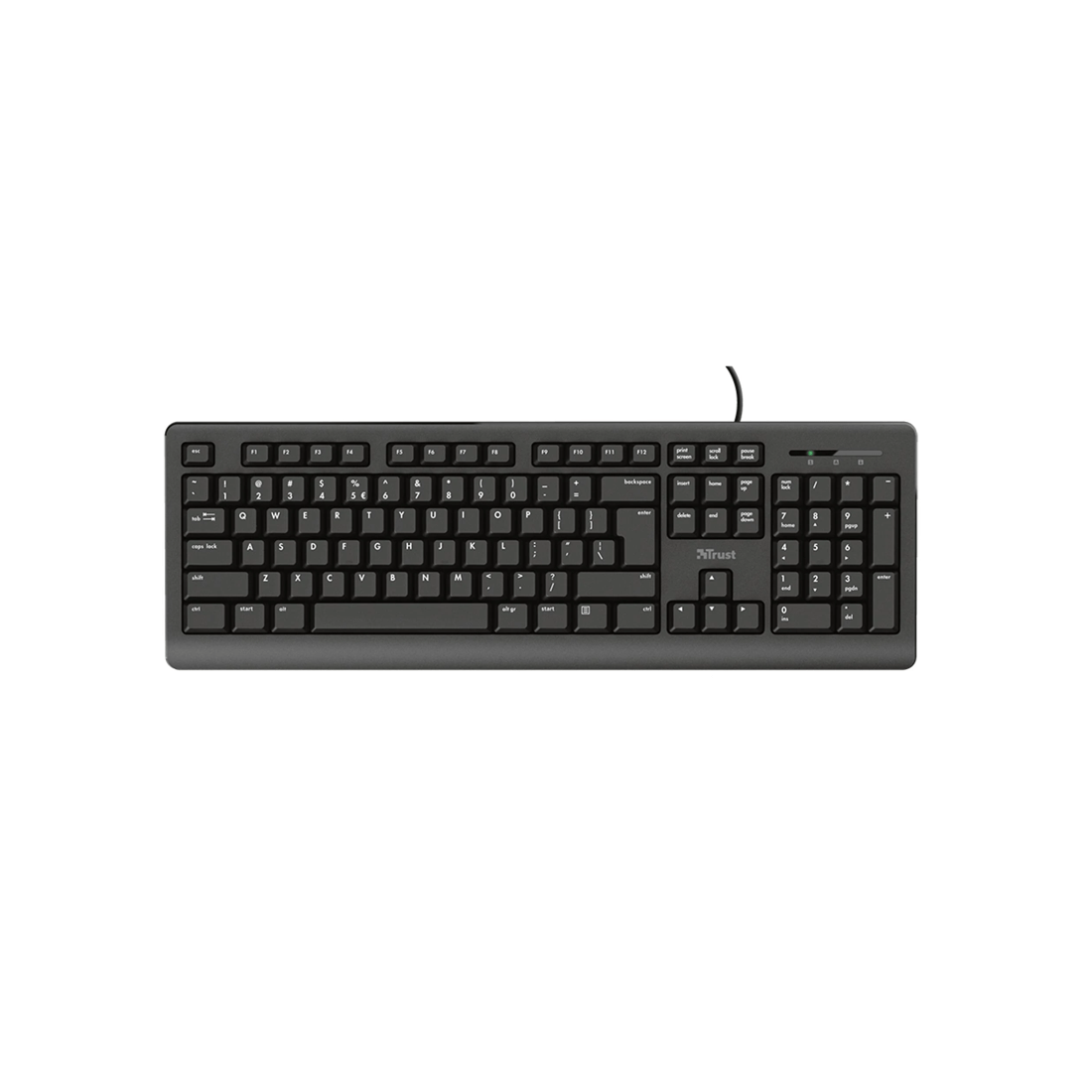 3 Trust International Trust Primo 4-in-1 Complete Home Office Set - Black, 3 of 10