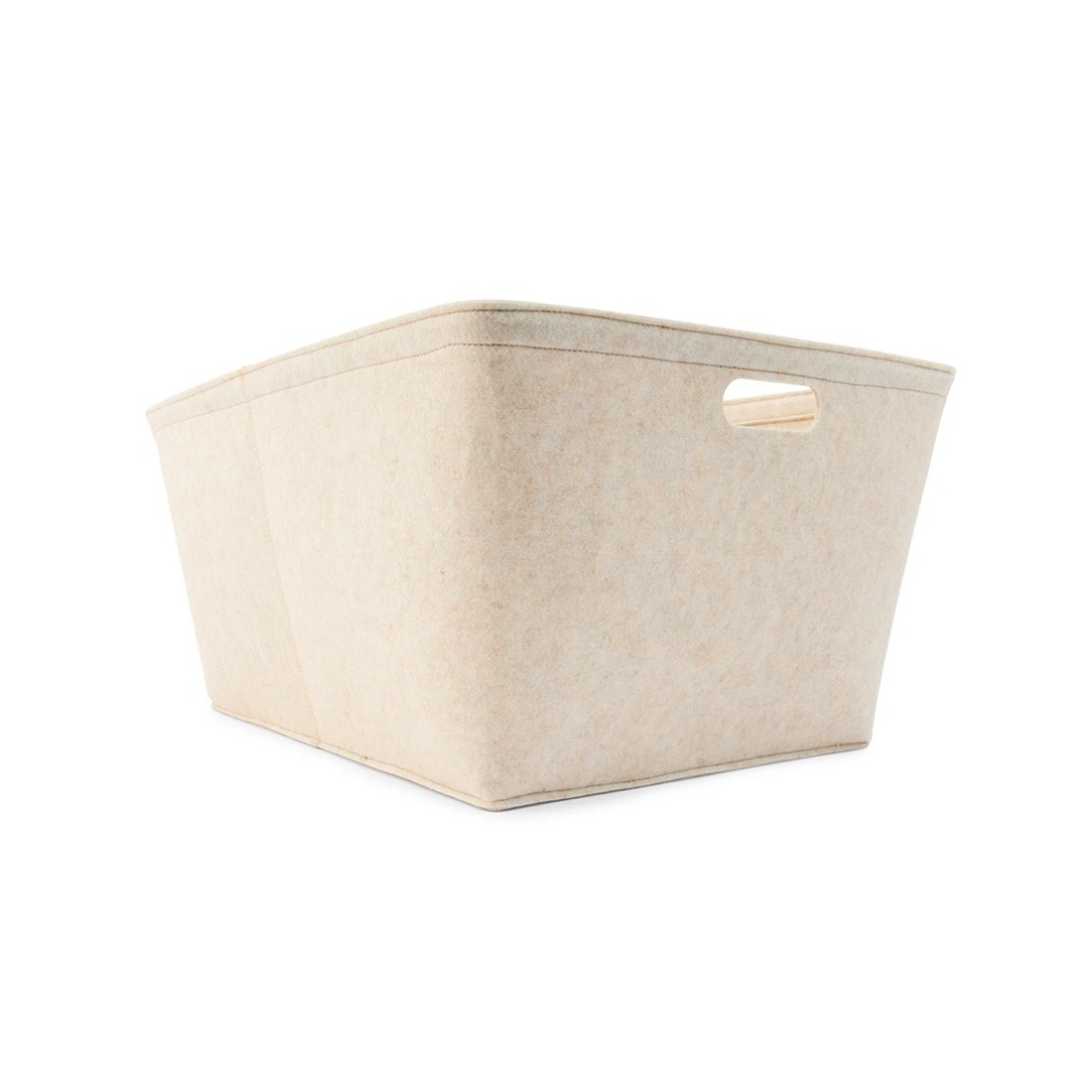 5 Felt Tub - Large, Beige, 5 of 10