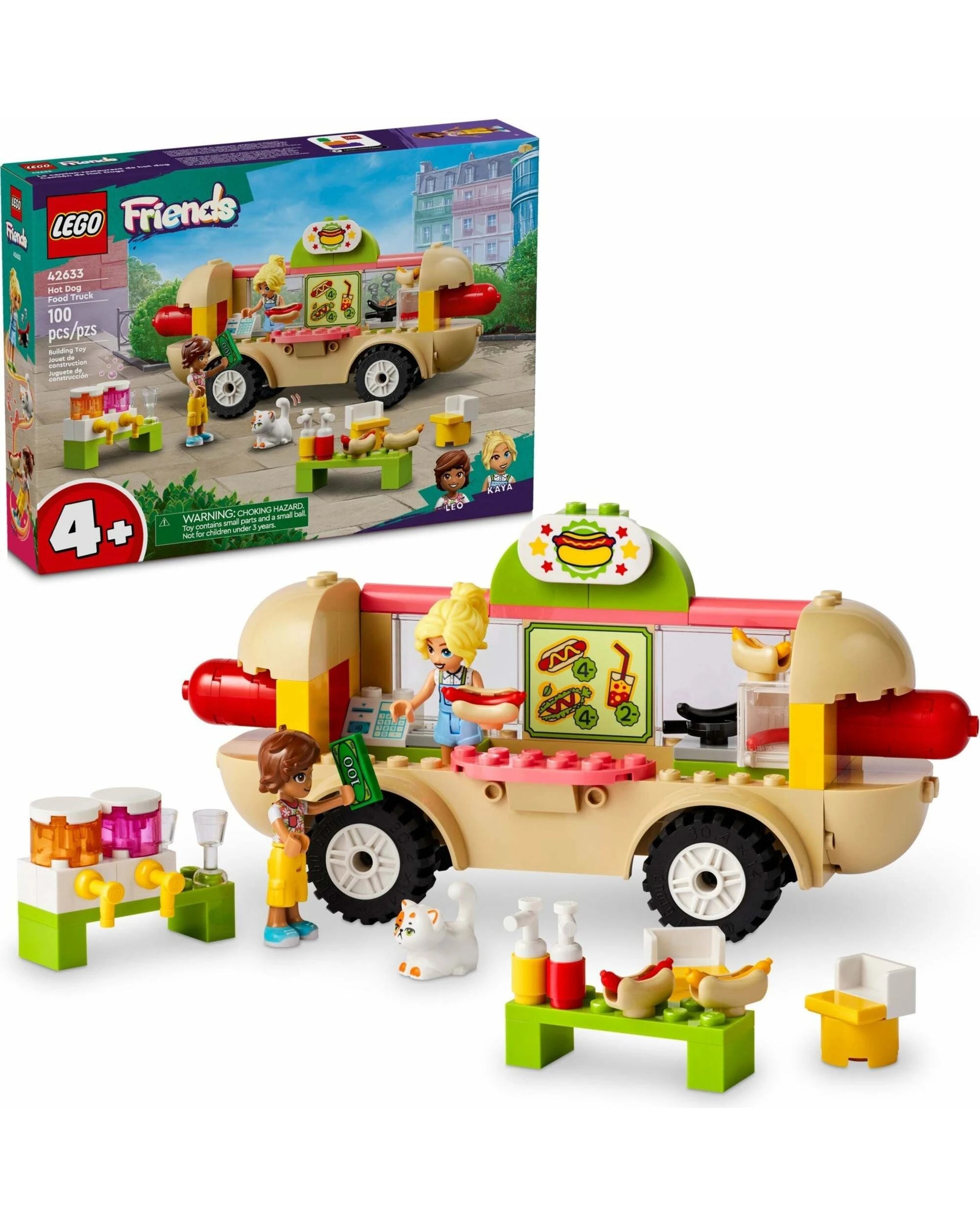 1 LEGO Friends 42633 Hot Dog Food Truck, 1 of 5