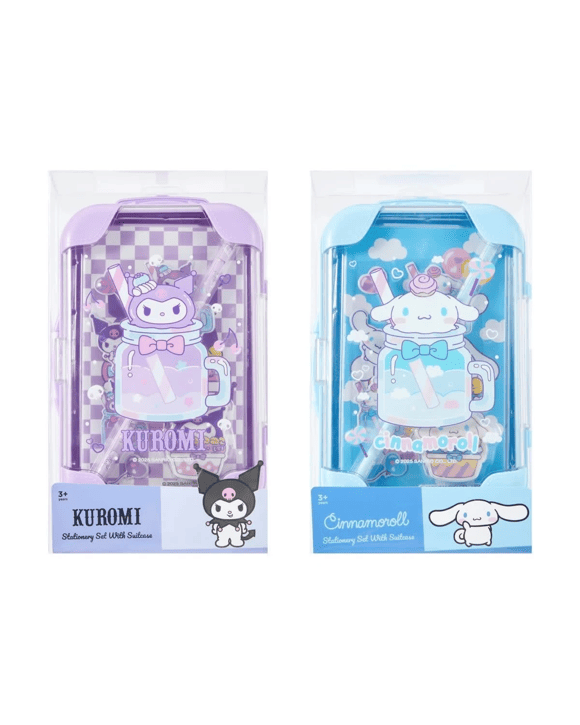 Sanrio Stationery Set with Suitcase - Assorted