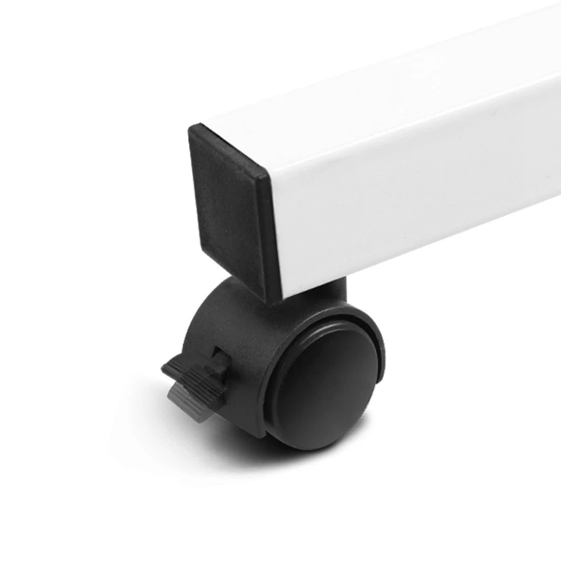 8 Artiss Laptop Desk Table Adjustable 60cm Height Ergonomic Home Office Compact Easy Assembly Lockable Wheels - Brown, 8 of 10