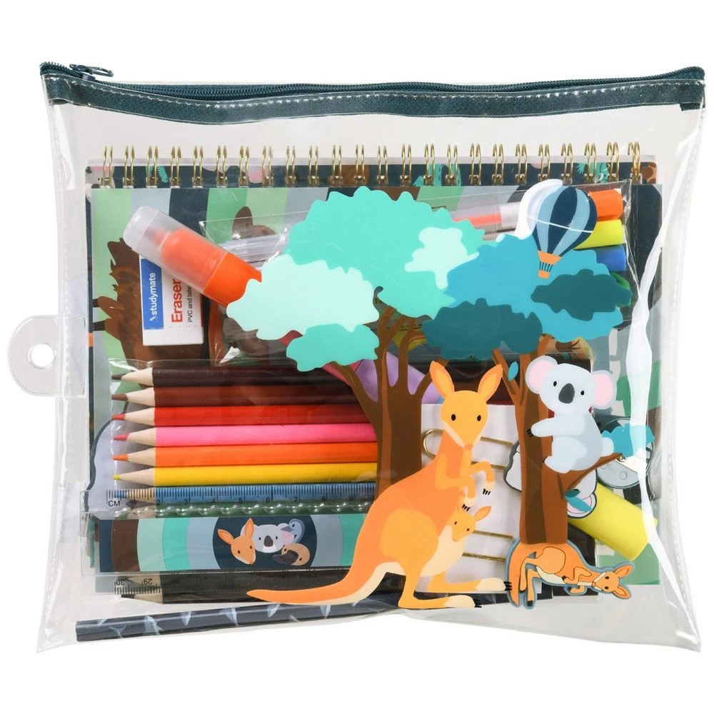 1 Studymate Pencil Case Set Australia 33 Piece, 1 of 2