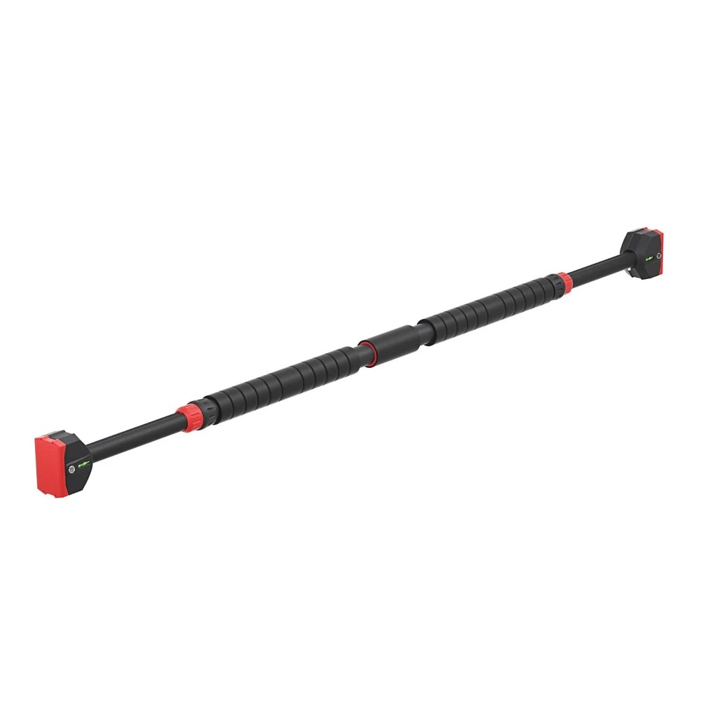 1 Everfit Pull Up Bar 90CM-125CM - Black, 1 of 7