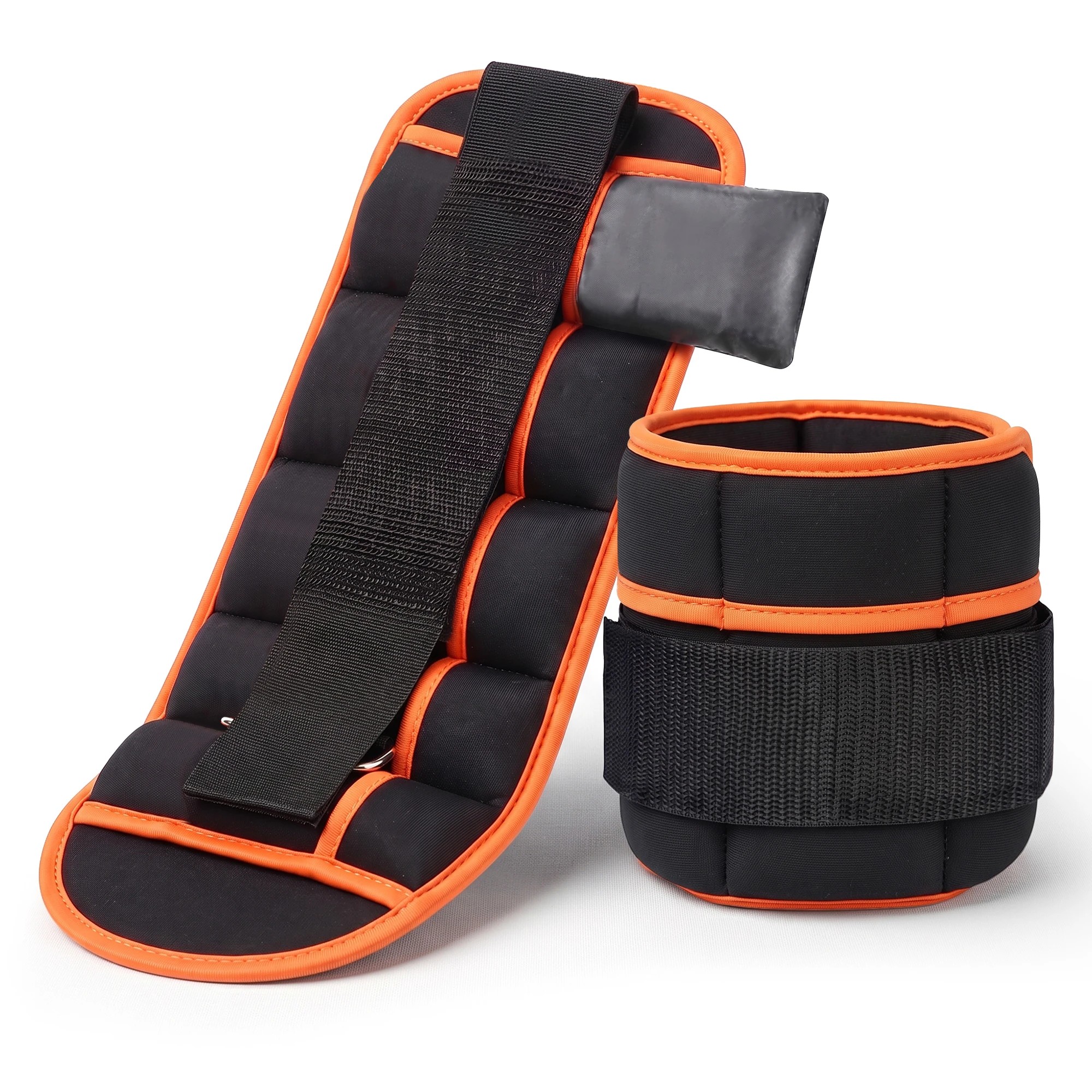 1 Everfit Adjustable Ankle & Wrist Weights With Removable Sandbags 0.9-4.55kg - Multi, 1 of 9