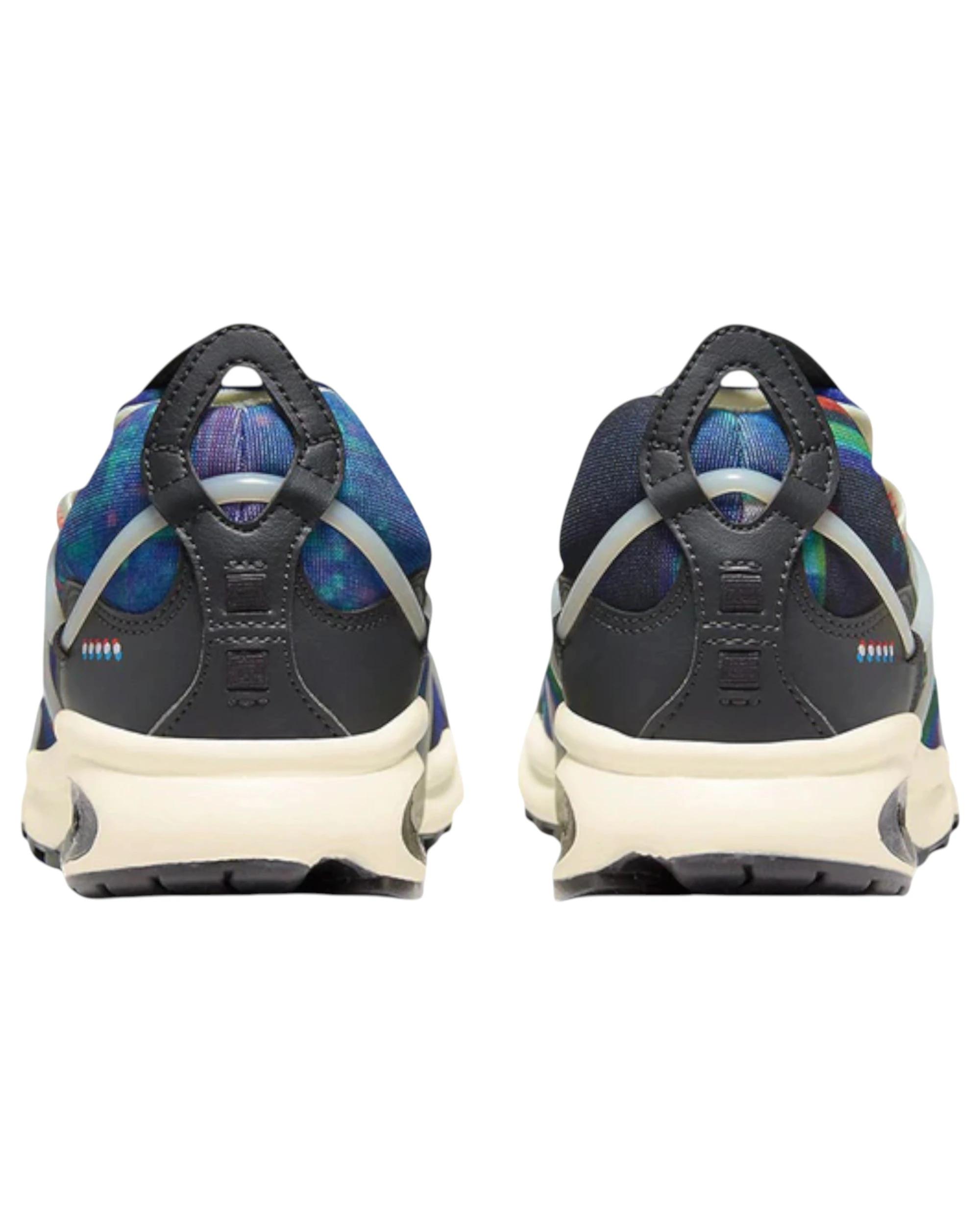4 Nike Mens Air Kukini Game Pixel Black/ Blue Multicoloured Shoes PIXEL BLACK/ BLUE, 4 of 6