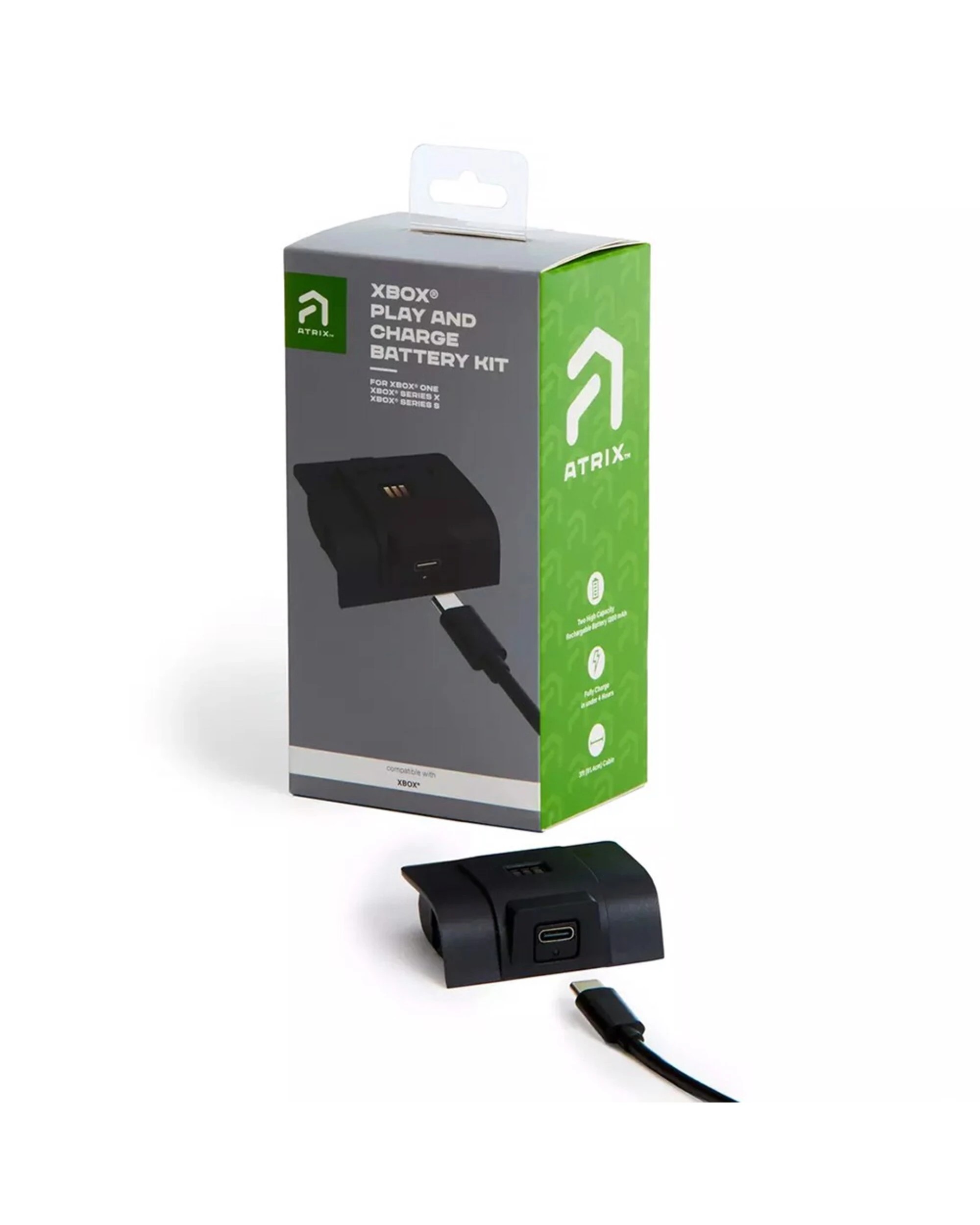 3 Atrix Play & Charge Twin Battery Kit for Xbox One/Xbox Series X|S, 3 of 4