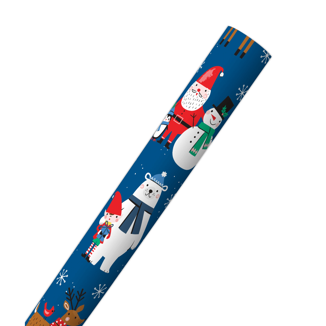 2 Hallmark Christmas Gift Wrap Roll - Jolly and Bright, 2 of 3