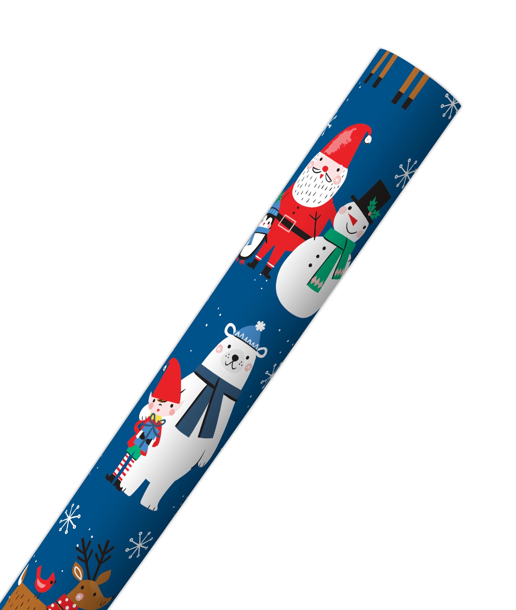 2 Hallmark Christmas Gift Wrap Roll - Jolly and Bright, 2 of 3