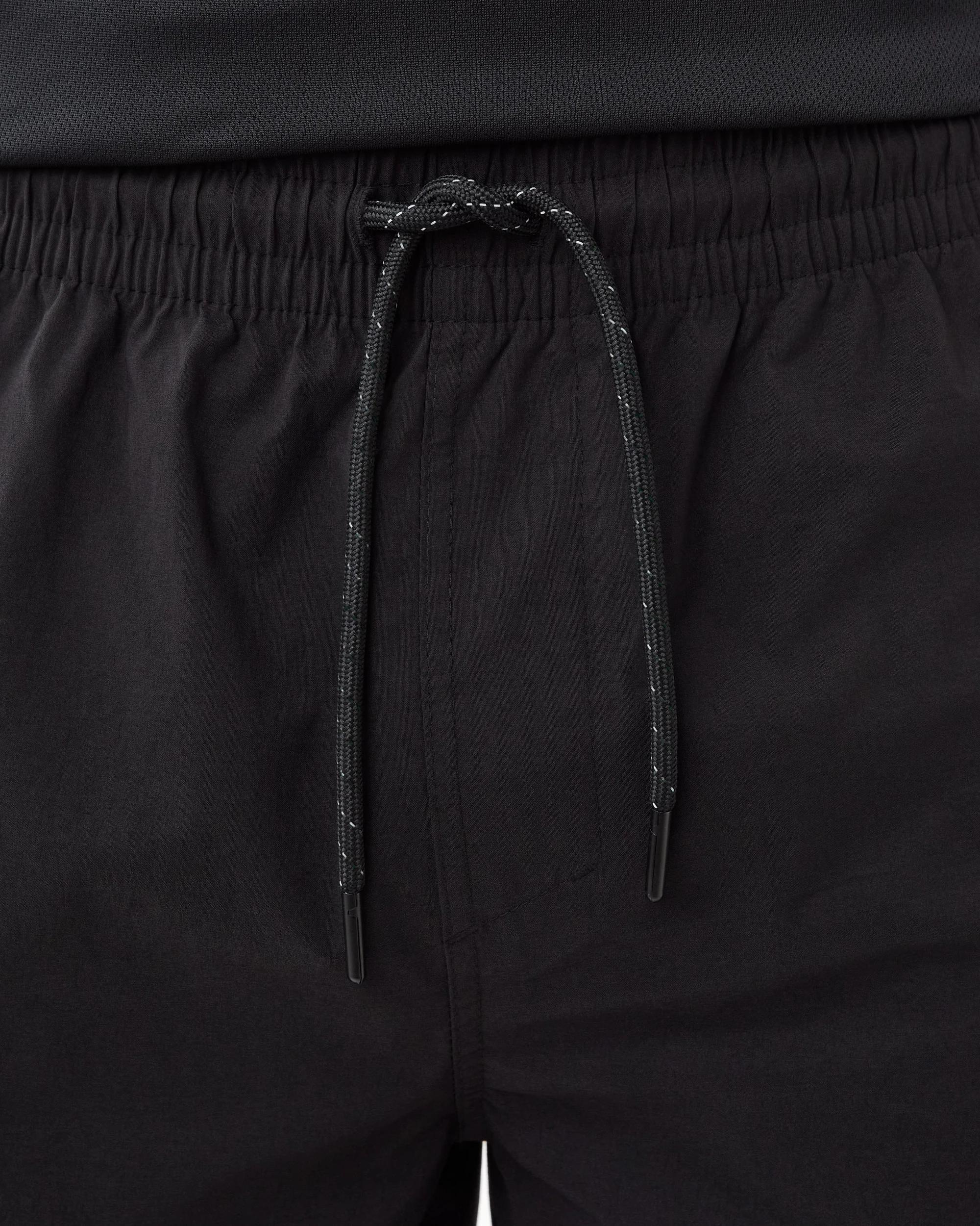 4 Active Mens Everyday Cargo Shorts Black, 4 of 7