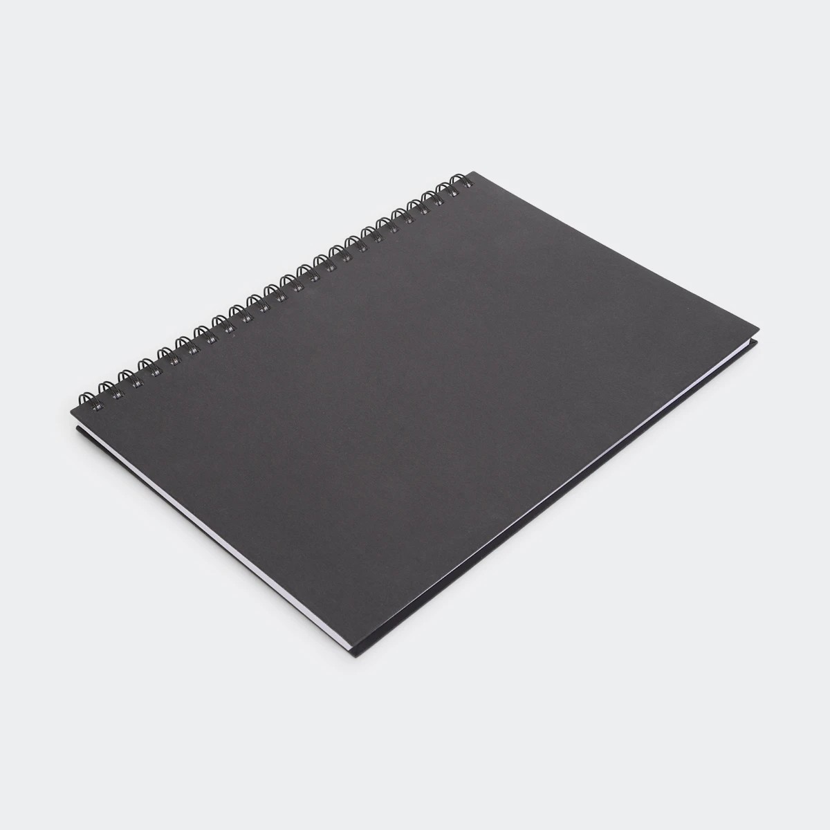 2 A4 Spiral Notebook - Black, 2 of 5