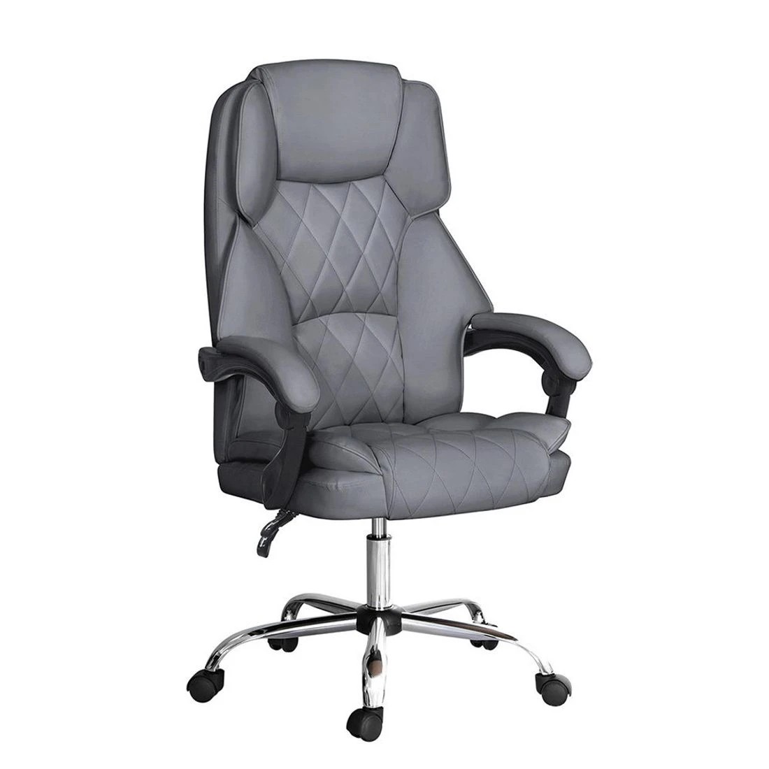2 Artiss Executive Office Chair Recliner - Grey, 2 of 6
