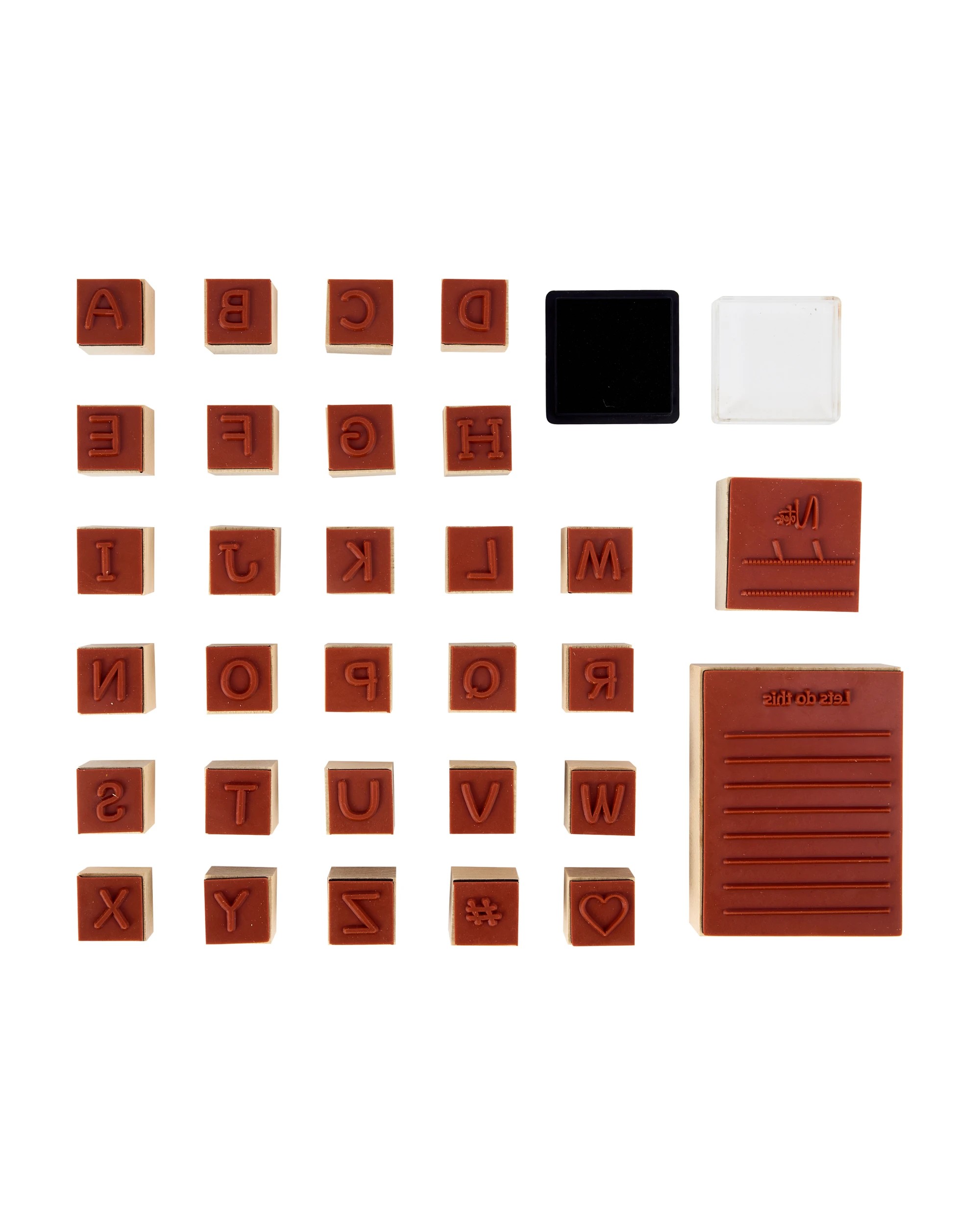 2 Wooden Stamp Set, 2 of 2