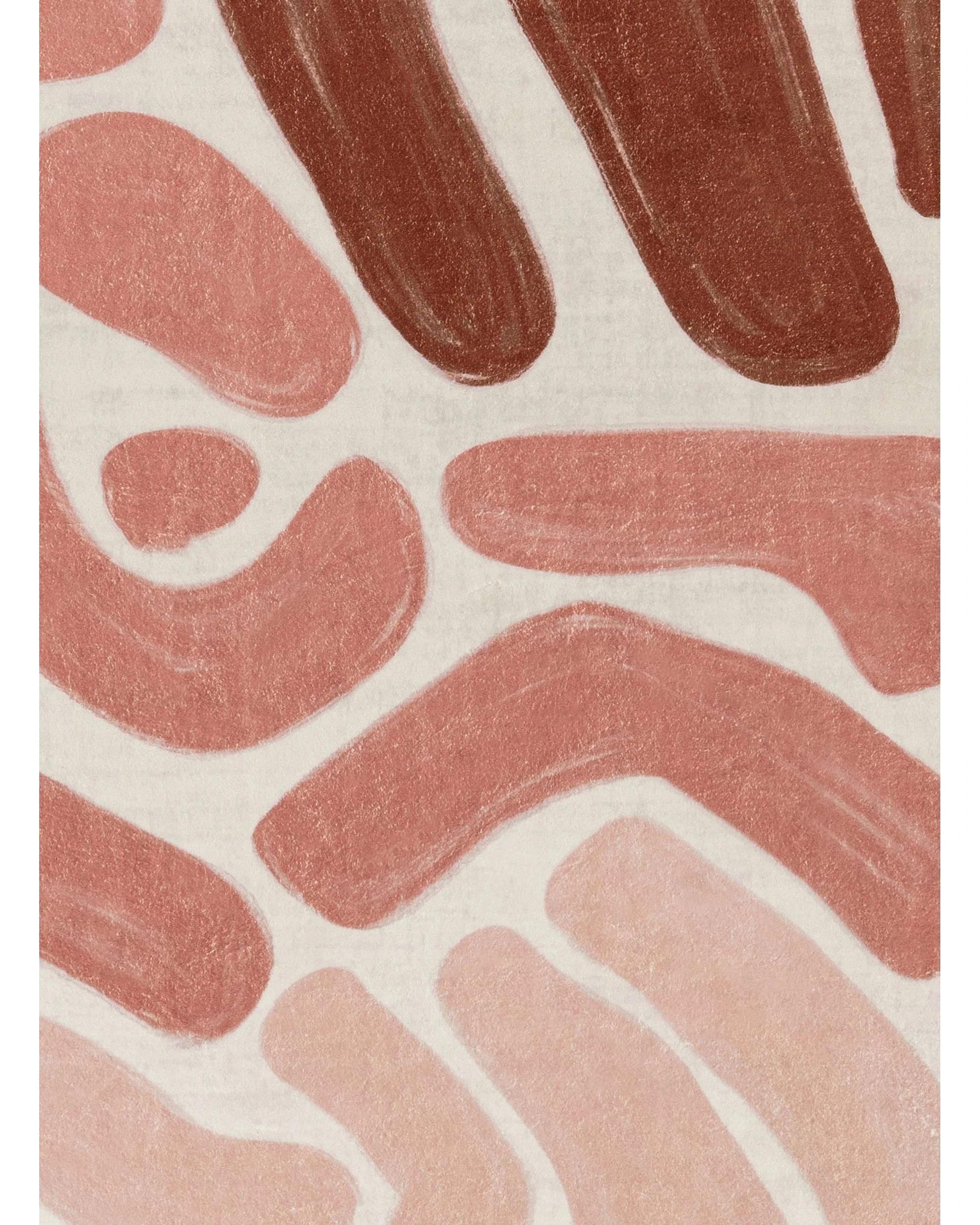 7 Loopsie Sapa Abstract Washable Rug-290cm x 200cm - Pink, 7 of 8
