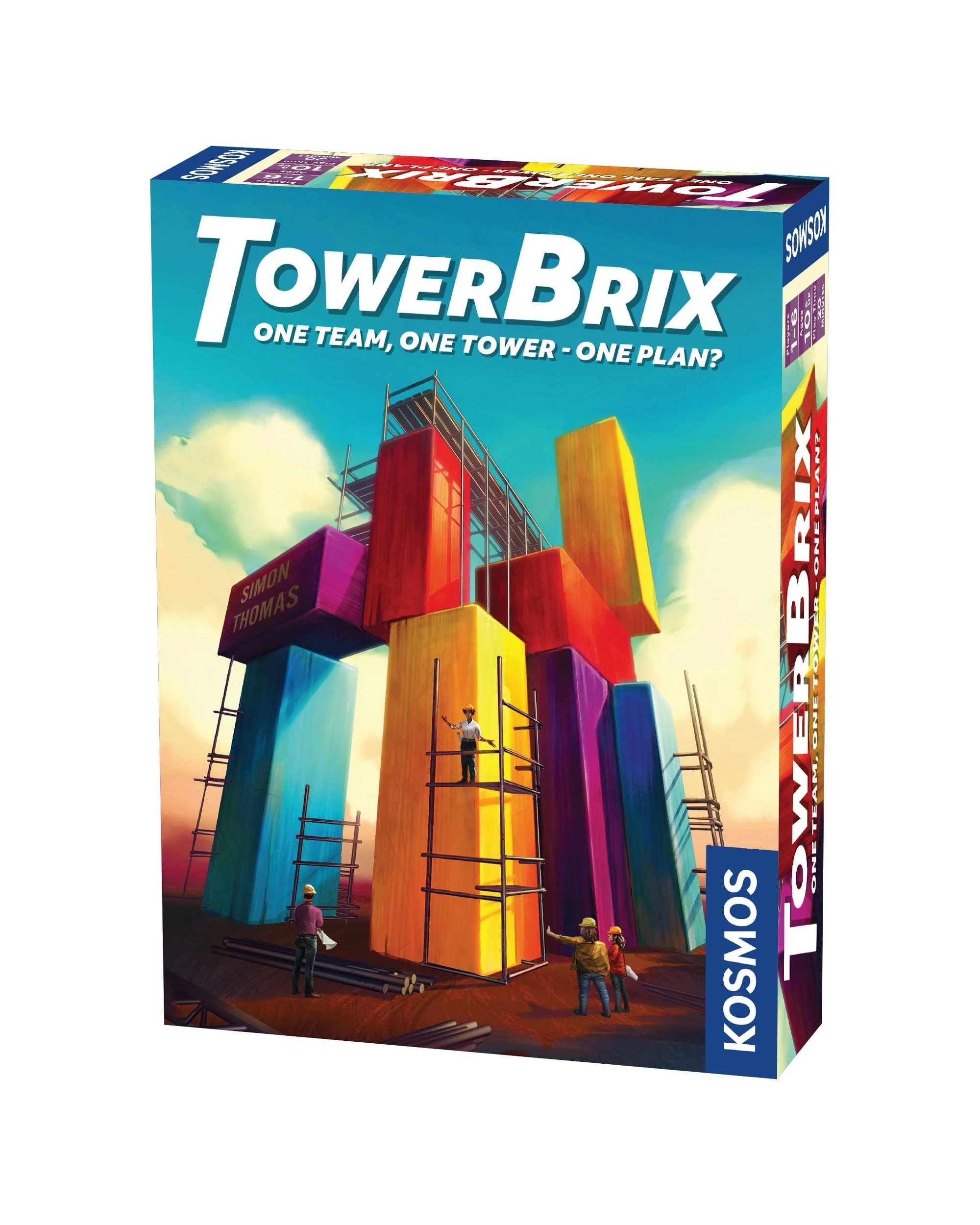 1 TowerBrix Board Game, 1 of 3