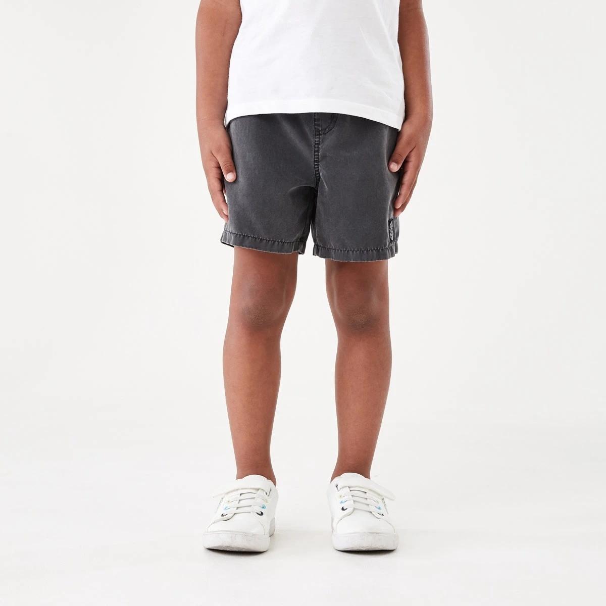 1 Washed Shorts BLACK, 1 of 8