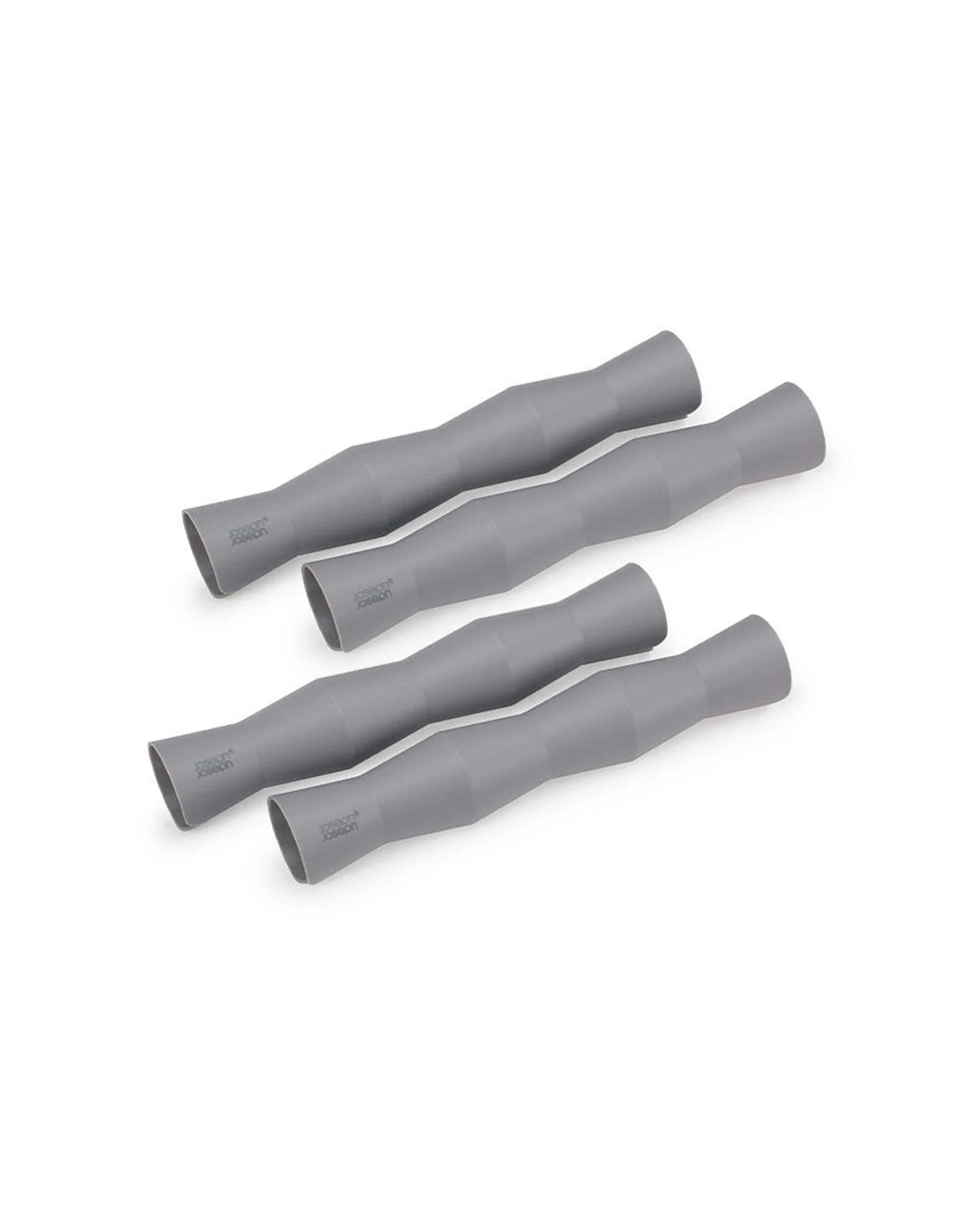1 Joseph Joseph 2x 2pc Orderly Suits Jackets Rail Spacer Set Lrg Zigzag Design - Grey, 1 of 6