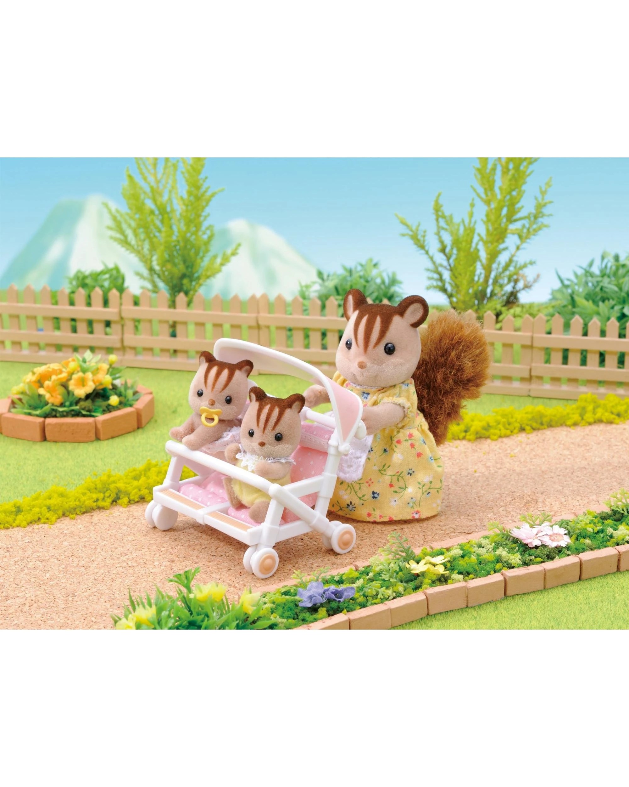 2 Sylvanian Families Double Pushchair, 2 of 4