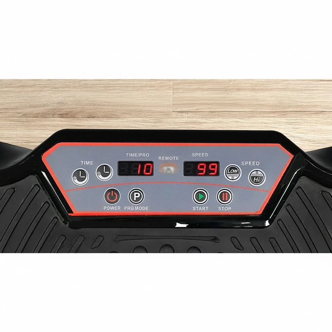 6 Everfit Vibration Machine Platform Vibrator Resistance Rope Home Fitness - Black, 6 of 9
