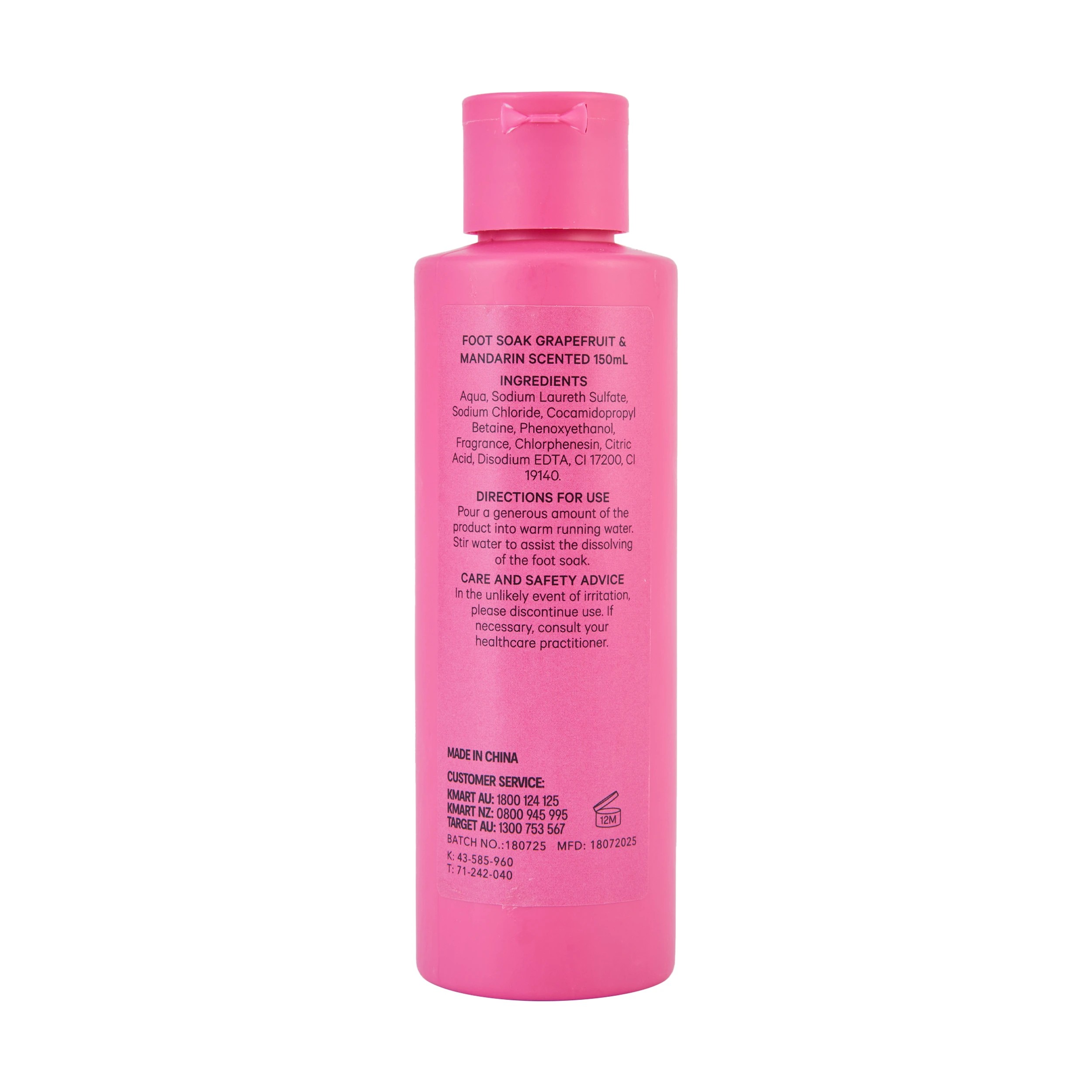 4 OXX Bodycare Foot Care Set - Grapefruit and Mandarin Scented, 4 of 7