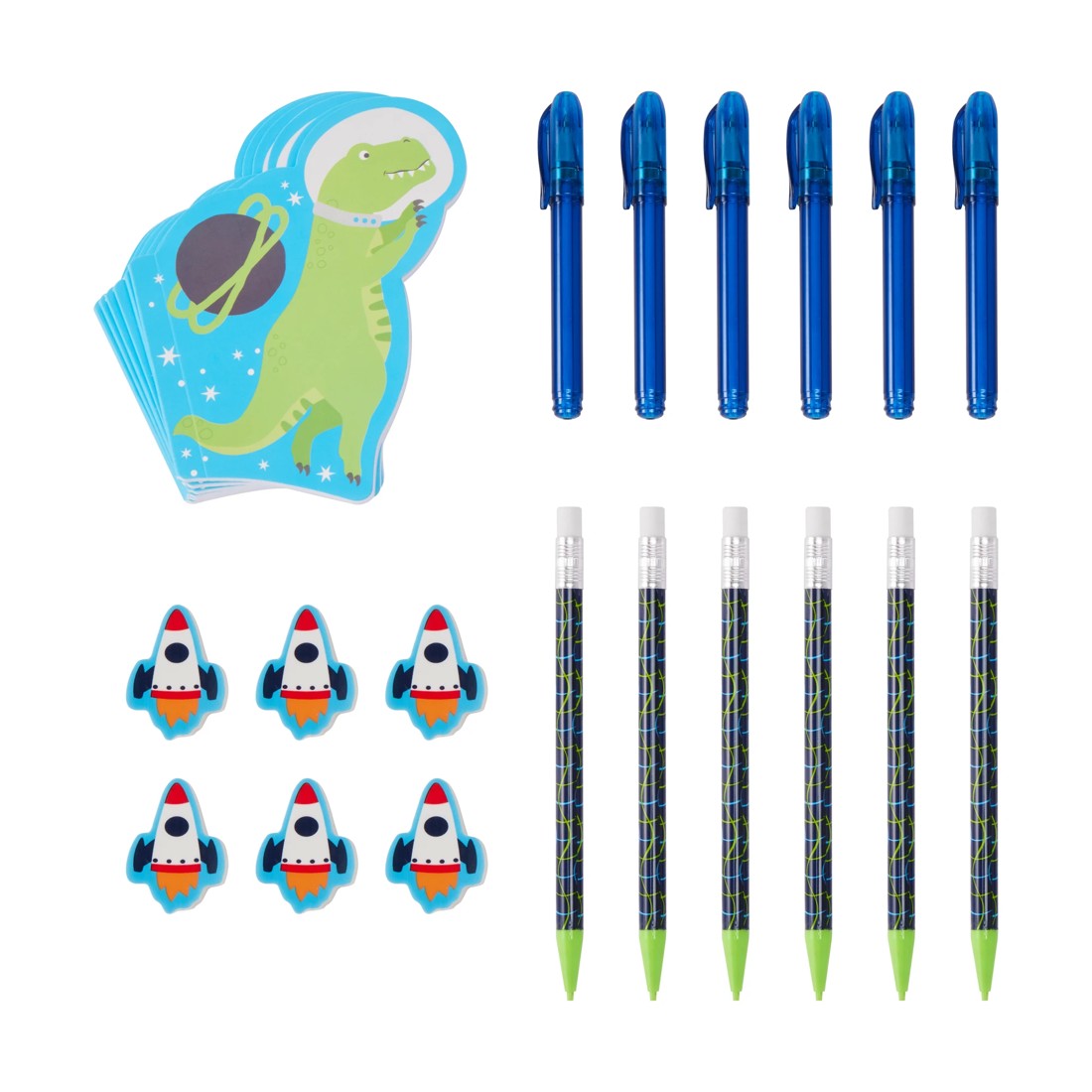 2 24 Piece Stationery Set - Space Dino, 2 of 9