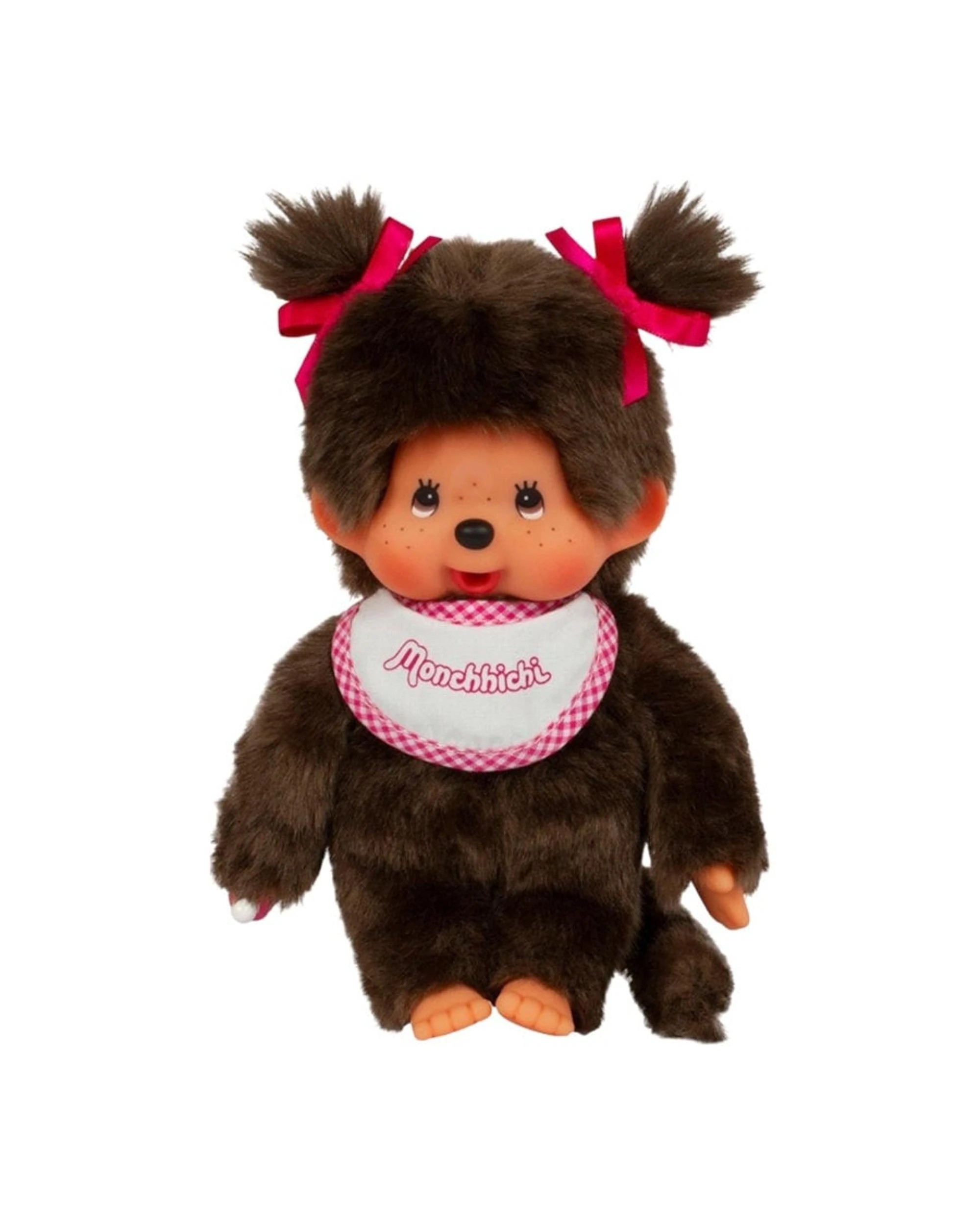 3 Sekiguchi Monchhichi Classic Girl Plush Doll - Pink, 3 of 4