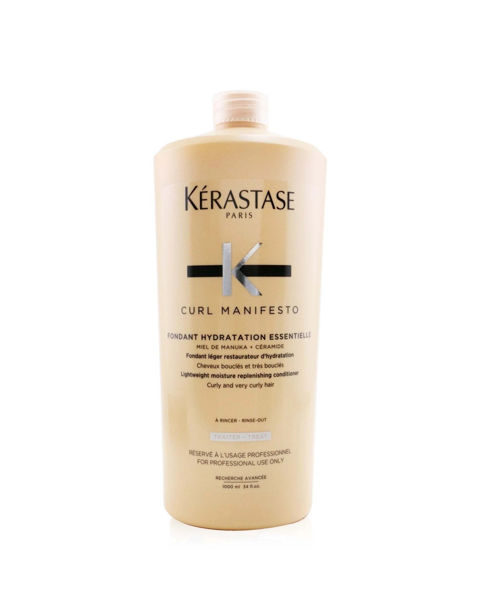 1 Kerastase Curl Manifesto Fondant Conditioner for Curly & Very Curly Hair Salon Size 1000ml/34oz, 1 of 3