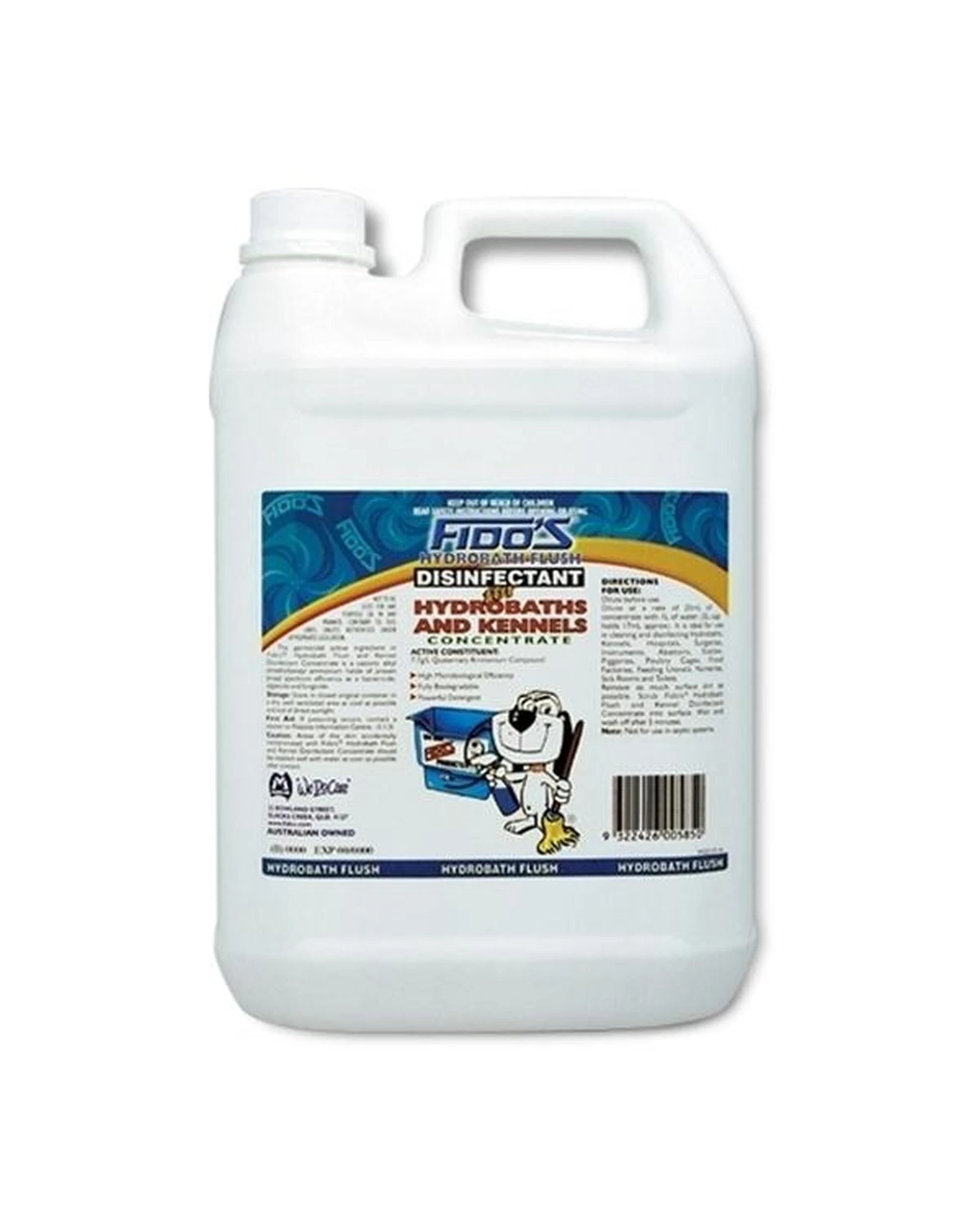 1 Fido's Hydrobath Flush And Kennel Cleaner 5L, 1 of 1
