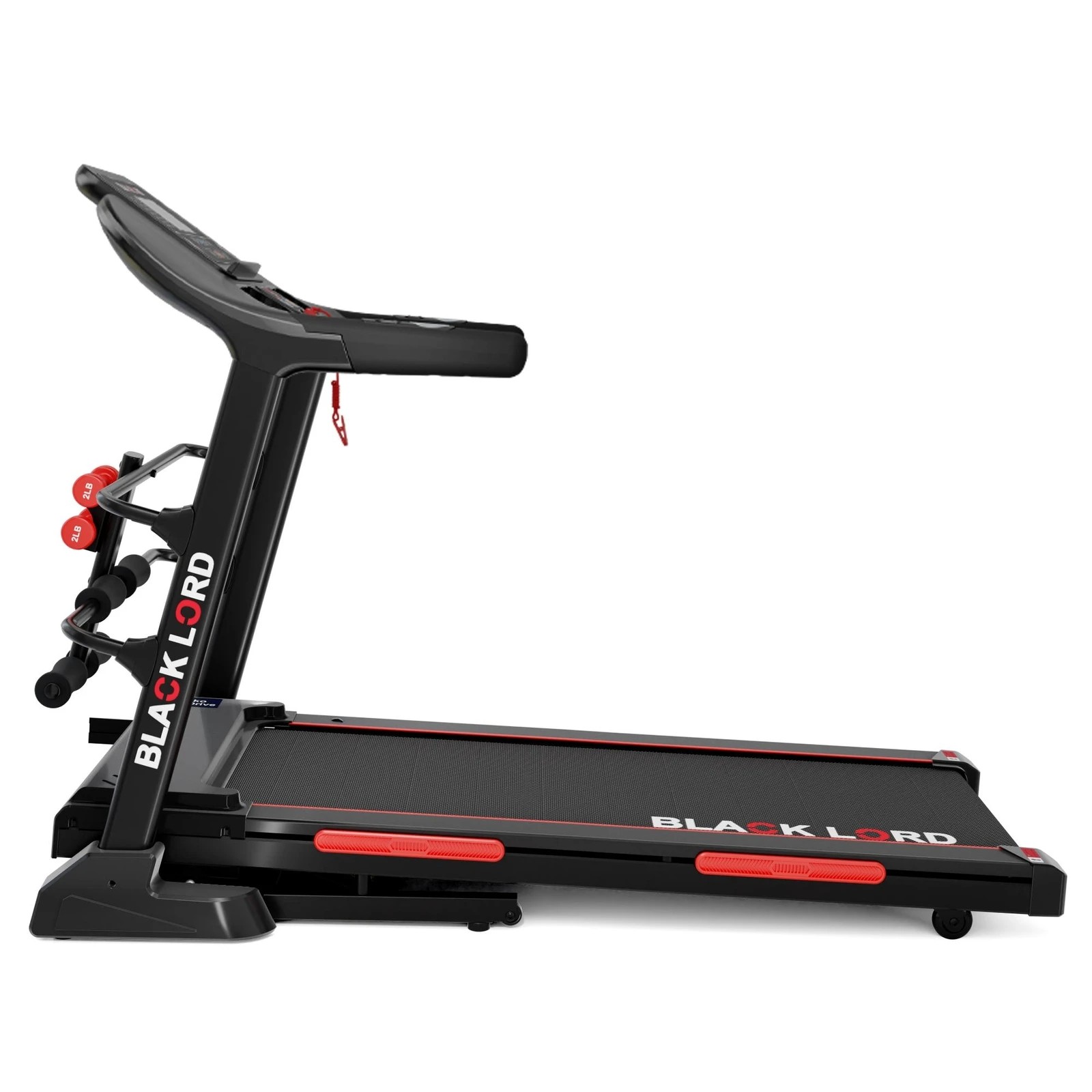 5 Black Lord Treadmill Electric Home Gym Exercise Running Machine Auto Incline, 5 of 10