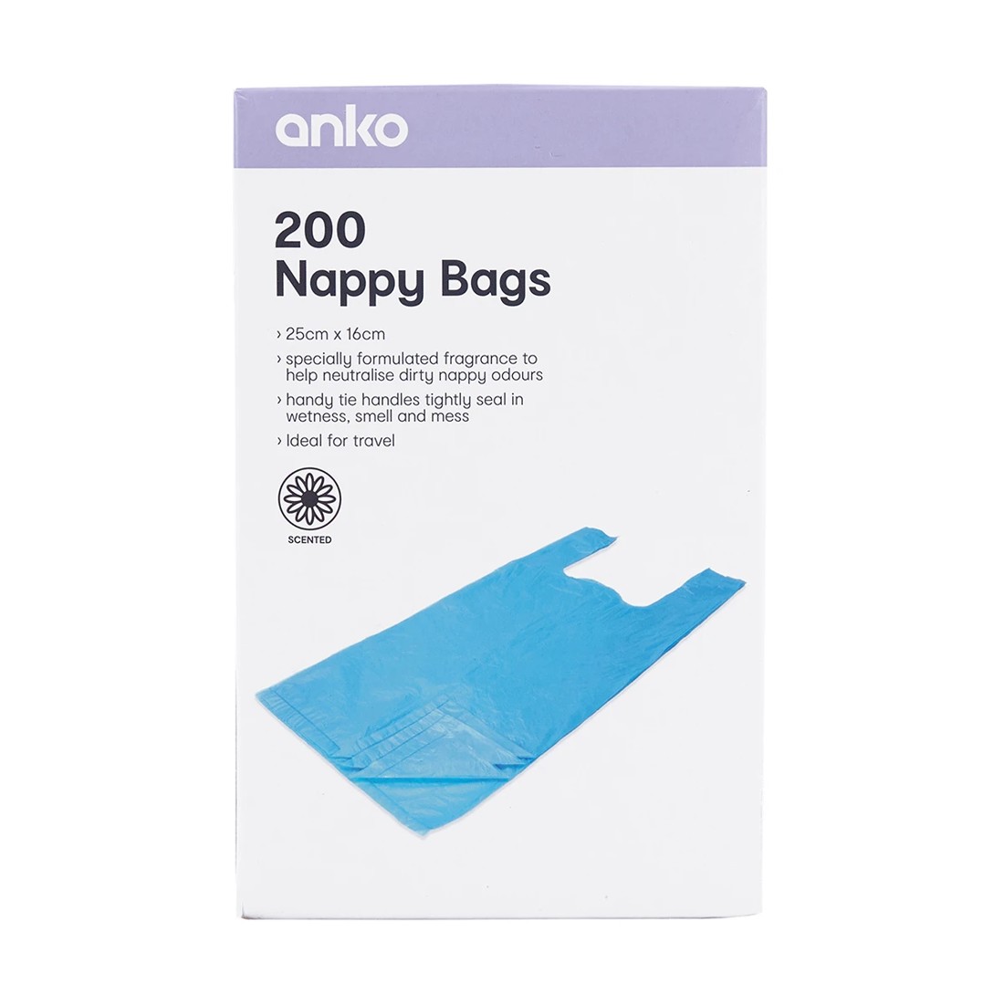 3 200 Pack Nappy Bags, 3 of 3