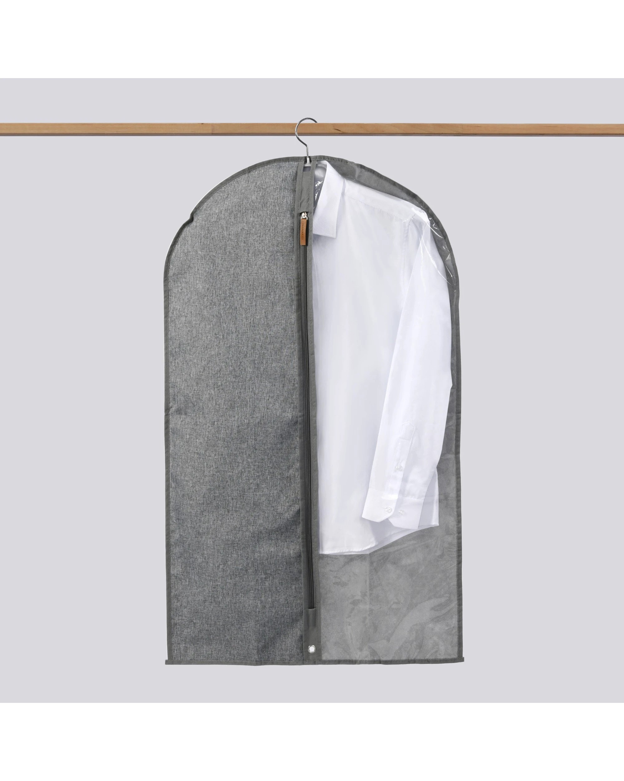 3 Takara Tiora Suit Garment Bag 5 Pack 60x100cm - Grey, 3 of 6