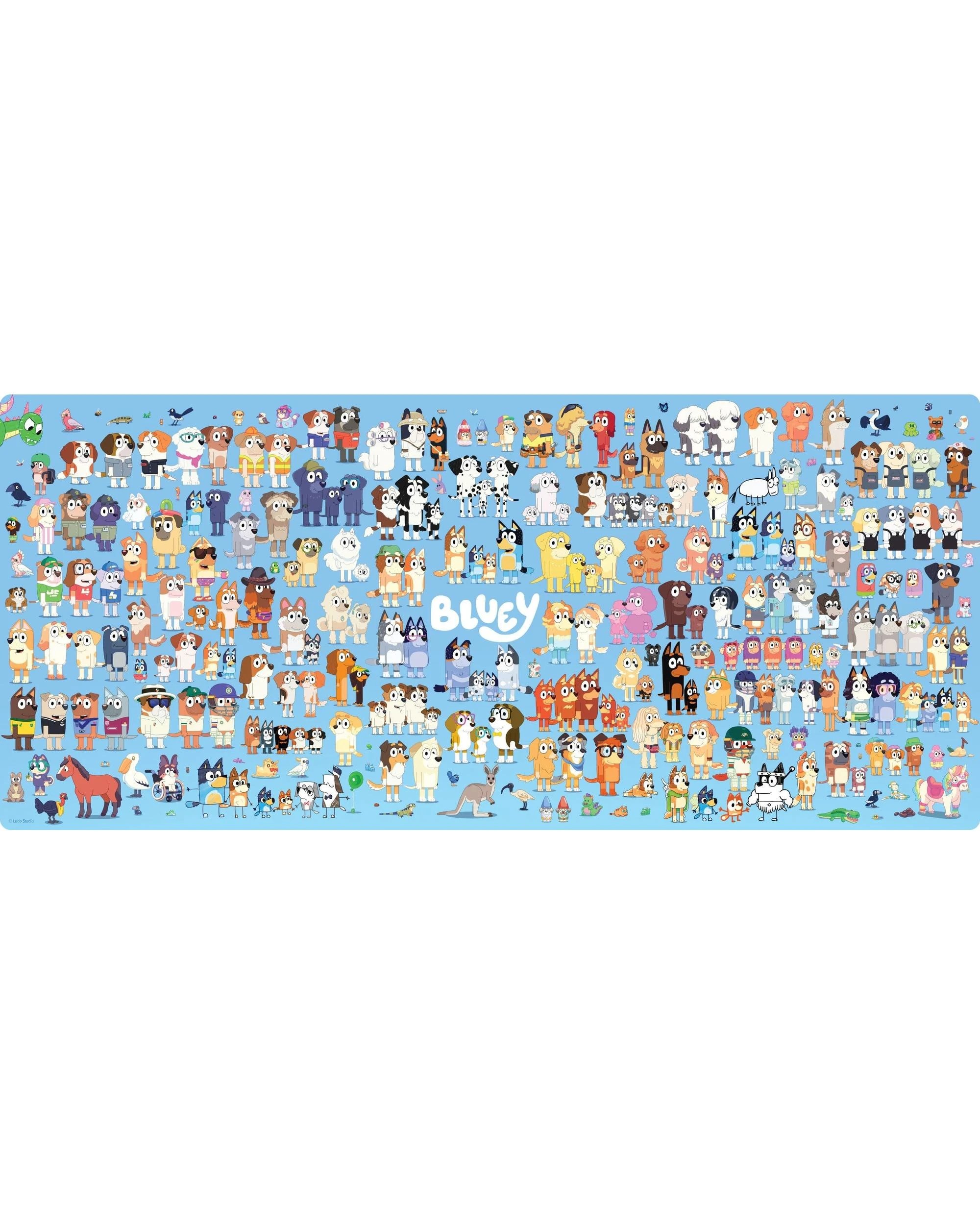 2 Bluey Bluey Characters XXL Gaming Mat, 2 of 2