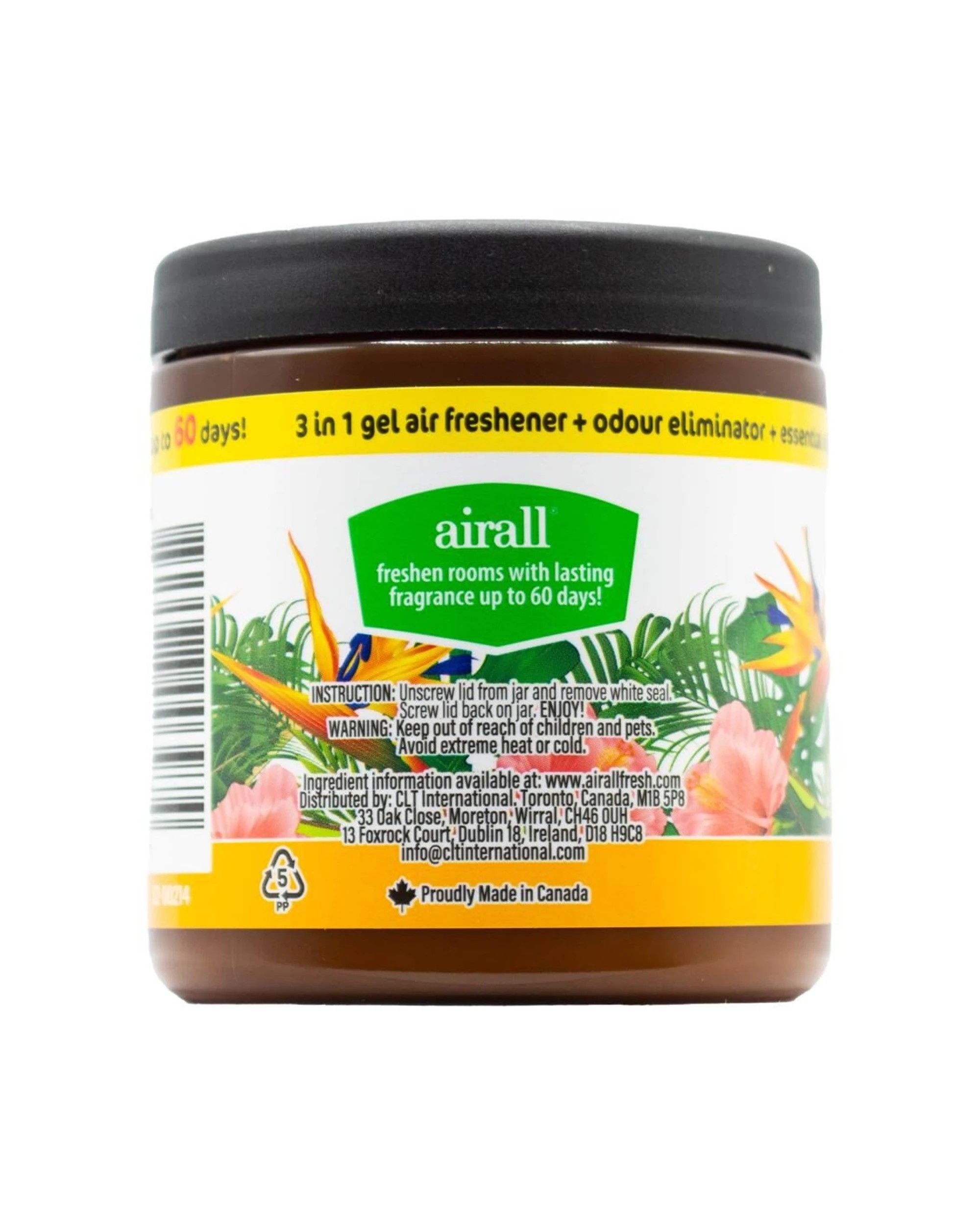 4 AIRALL 6PK 3in1 Air Freshener With Essential Oils Tropical - Multi, 4 of 4