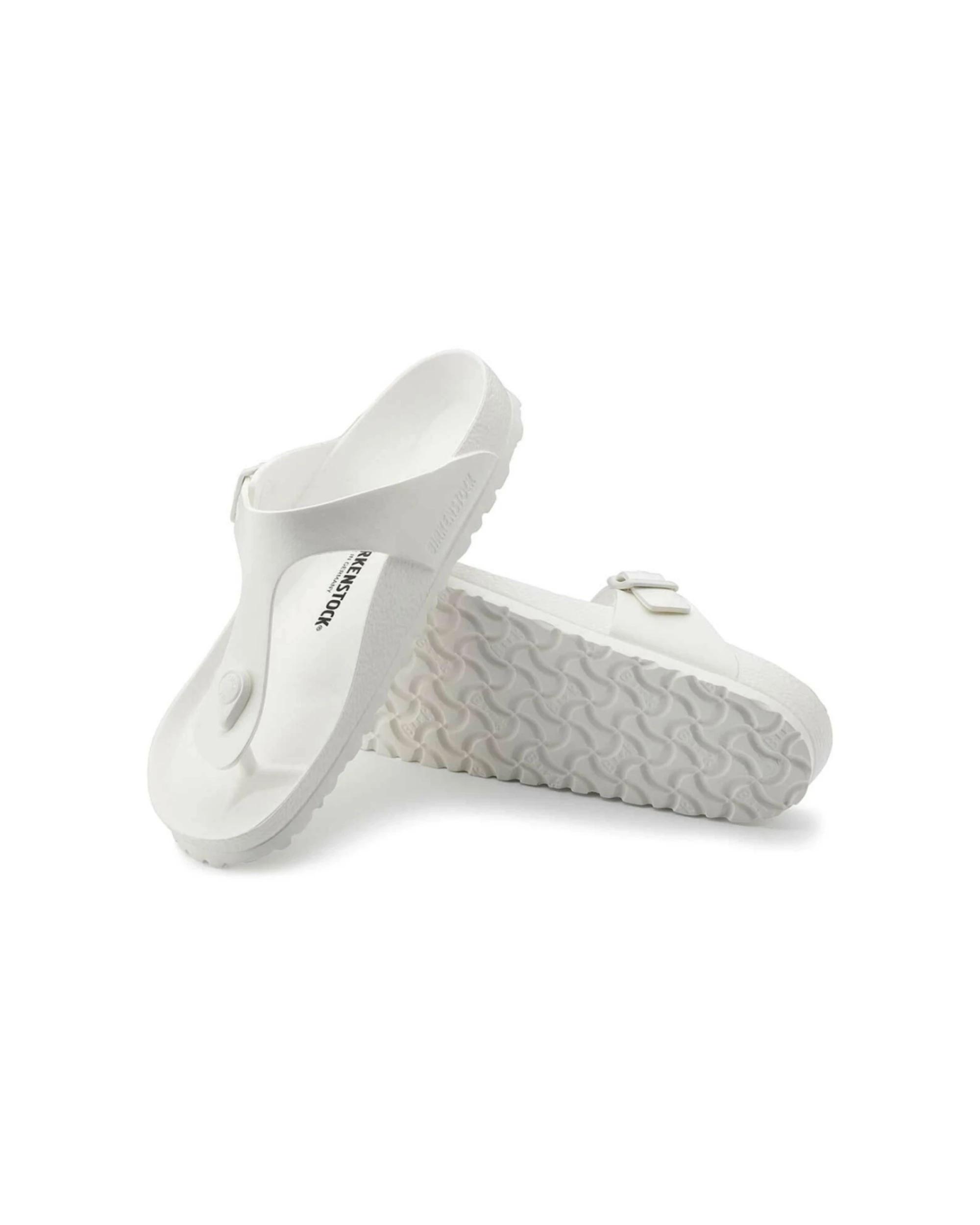 4 Birkenstock Gizeh EVA Sandals Regular Width WHITE, 4 of 5