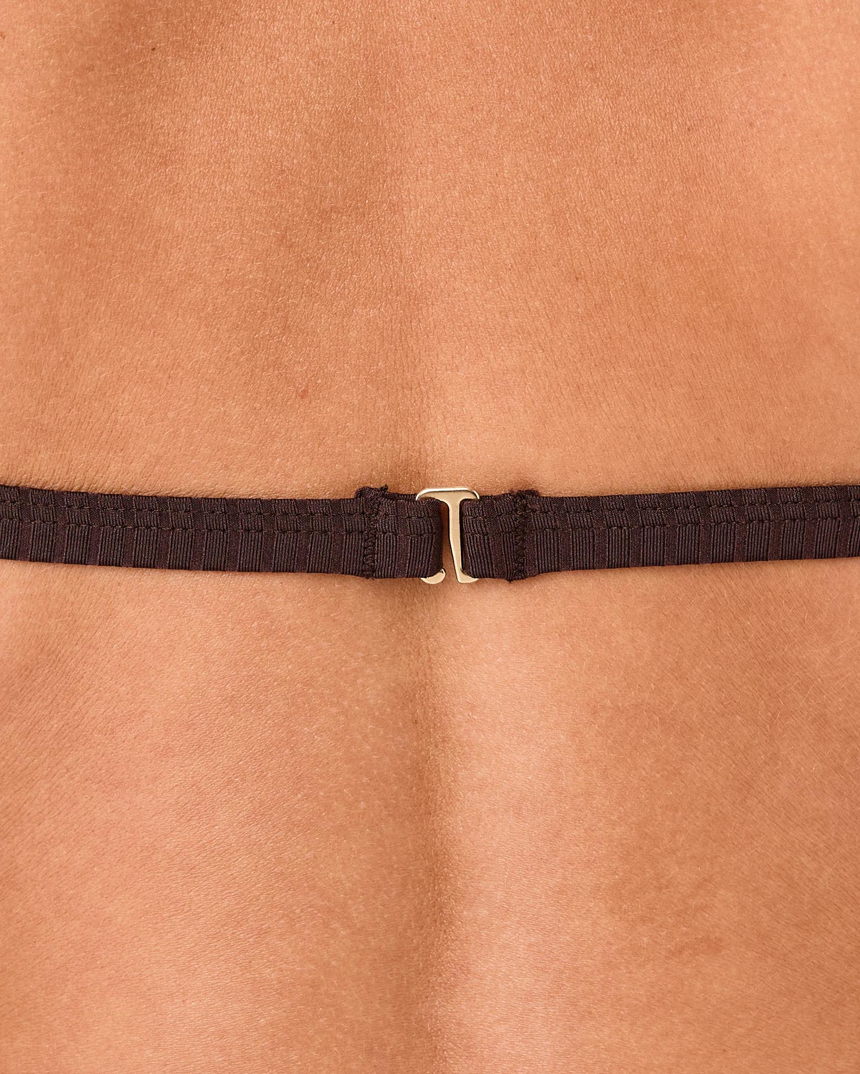 5 Ribbed Fixed Triangle Bikini Top Cbean, 5 of 8