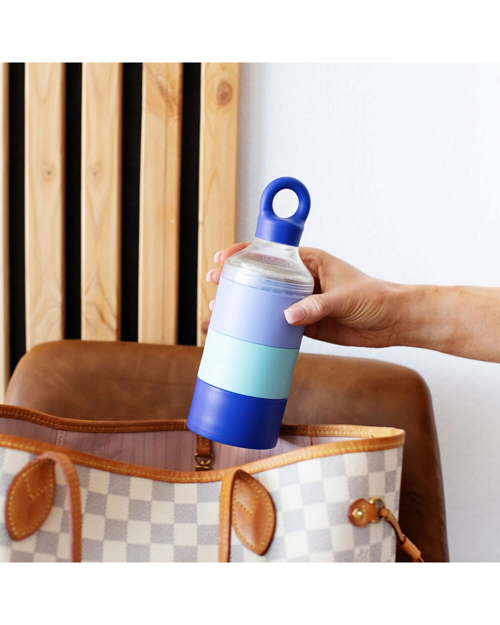 5 Boon Triful Stainless Steel Insulated Baby Formula Container 8oz 2PK - Blue, 5 of 7