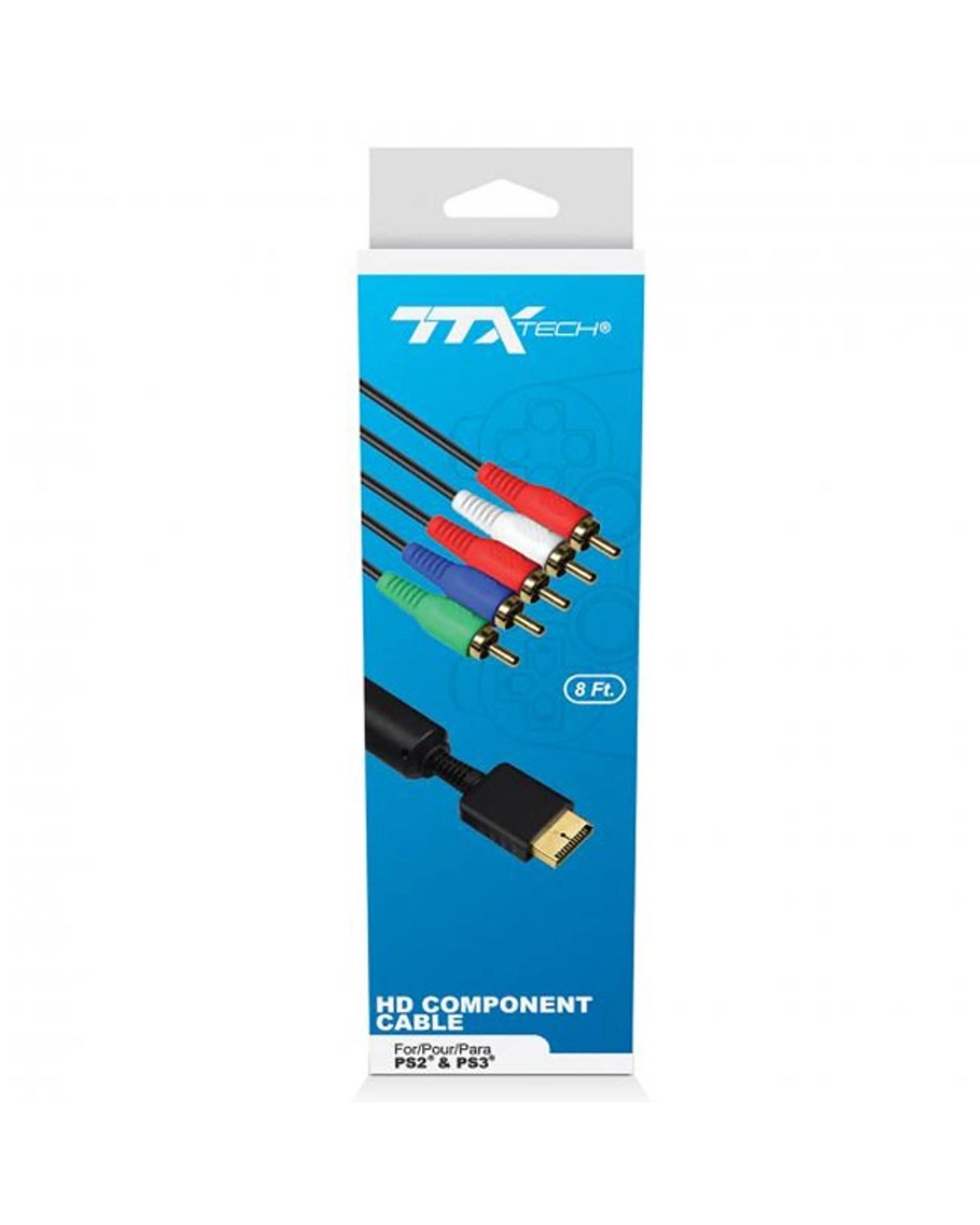 1 TTX Tech Component Cable for PS2 and PS3, 1 of 1